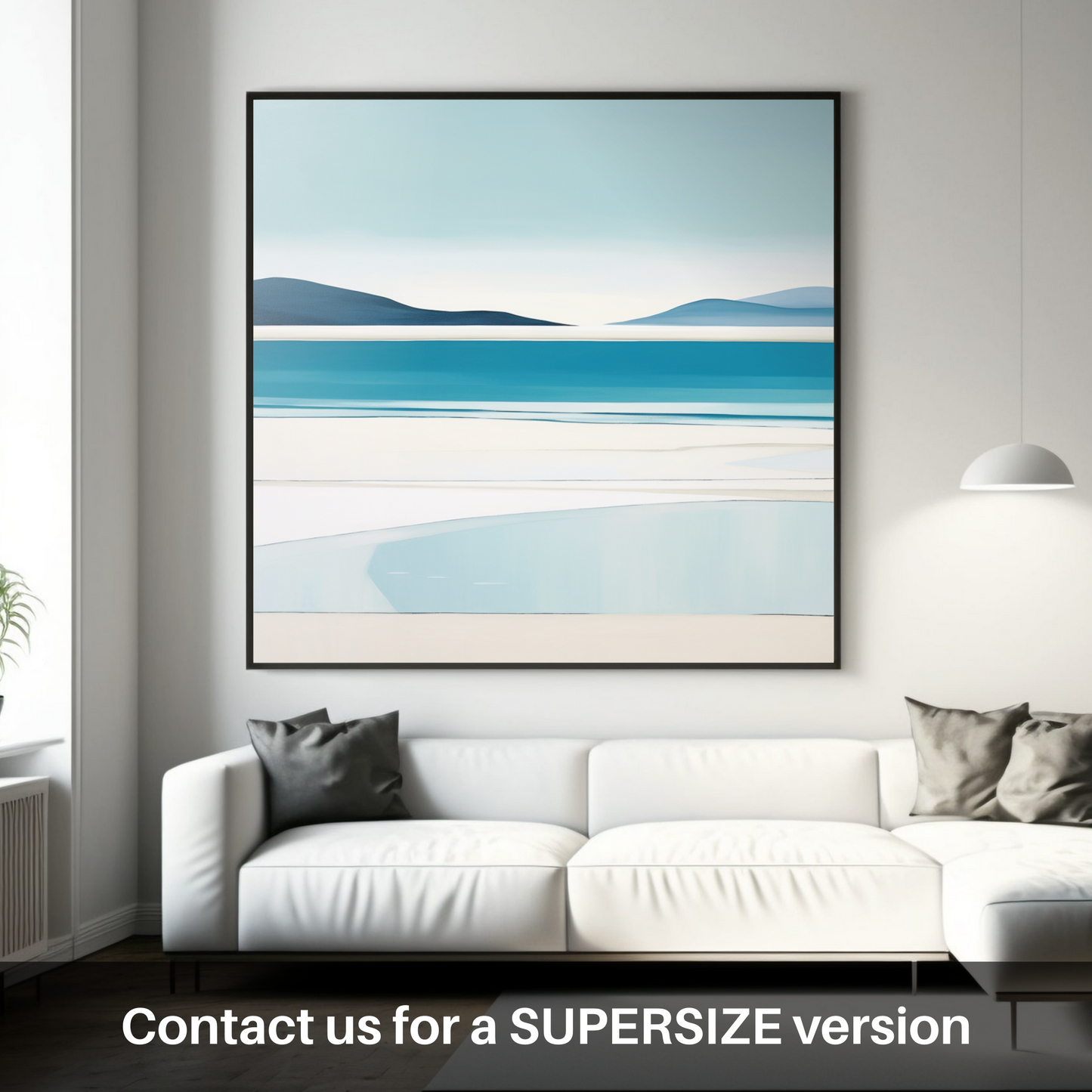 Huge supersize print of Luskentyre Beach, Isle of Harris