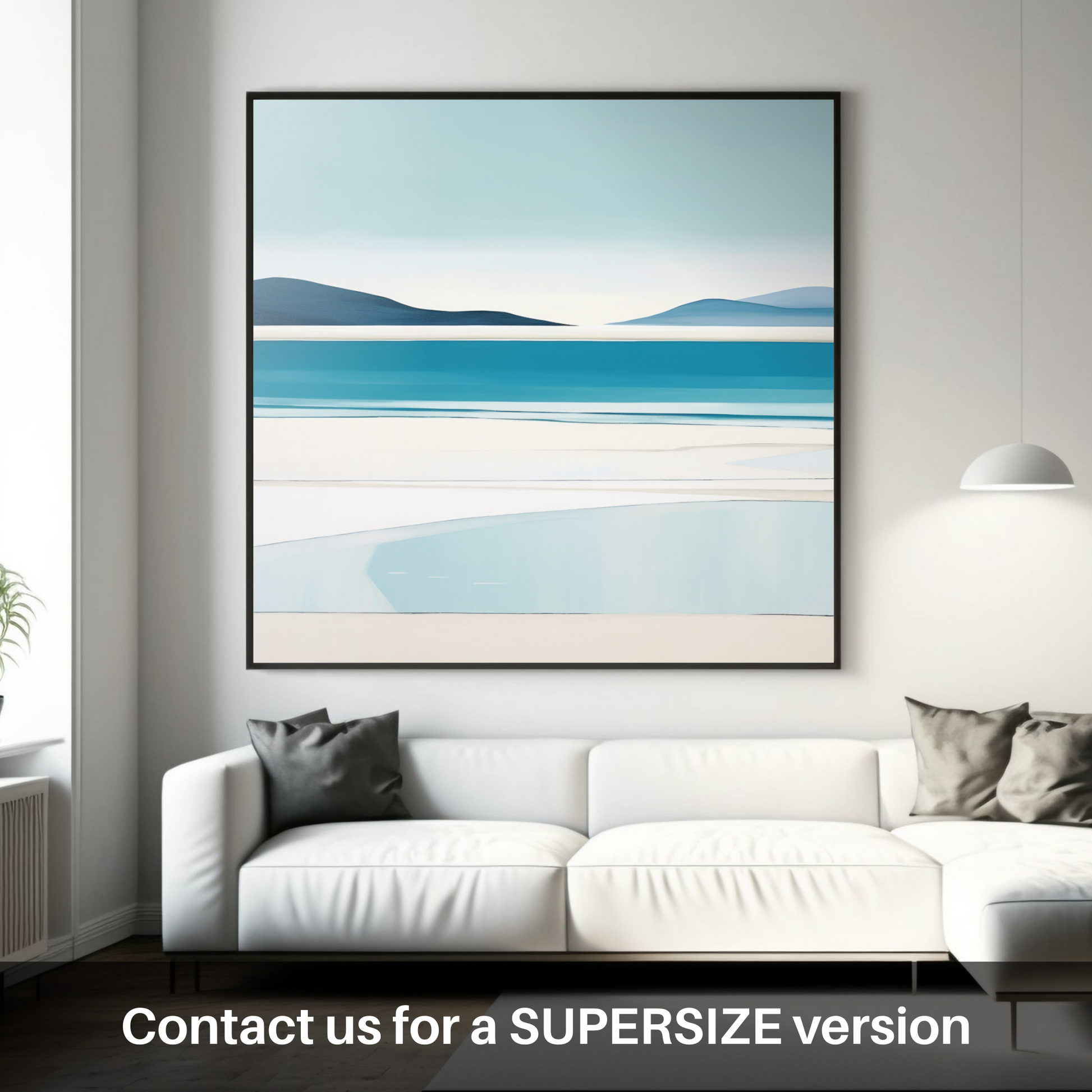 Huge supersize print of Luskentyre Beach, Isle of Harris