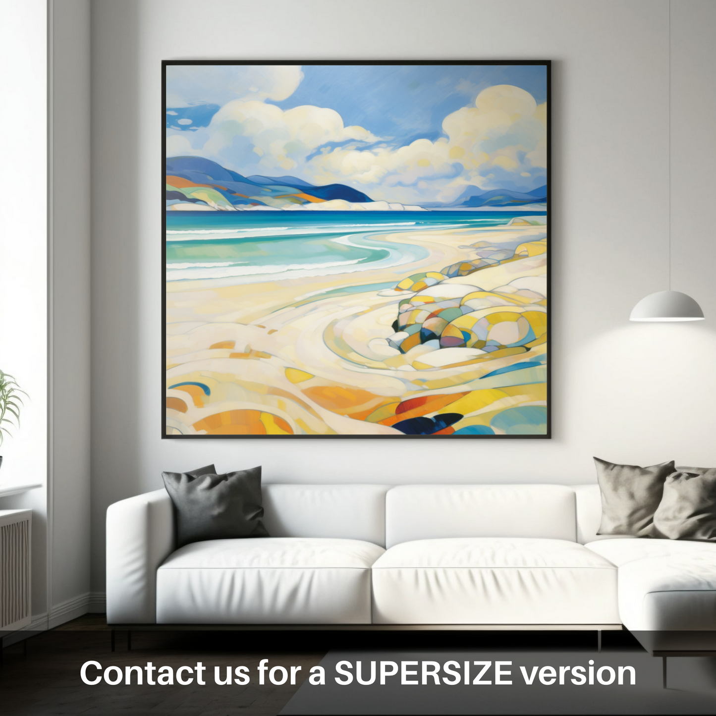 Huge supersize print of Luskentyre Beach, Isle of Harris