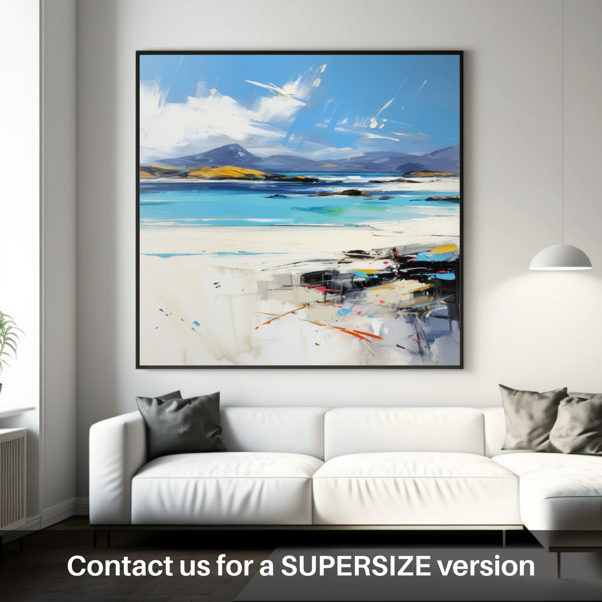 Huge supersize print of Luskentyre Beach, Isle of Harris