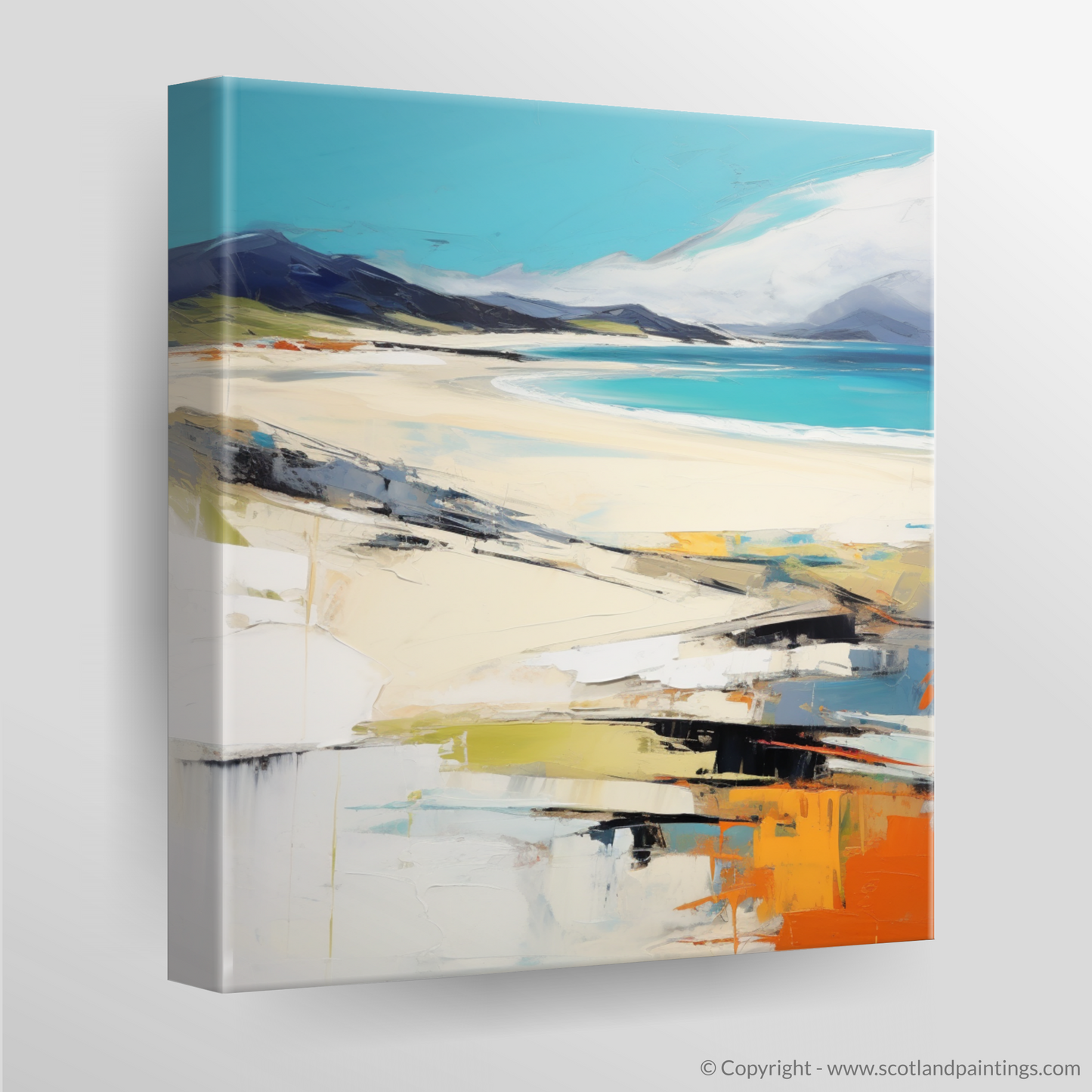 Canvas Print of Luskentyre Beach, Isle of Harris