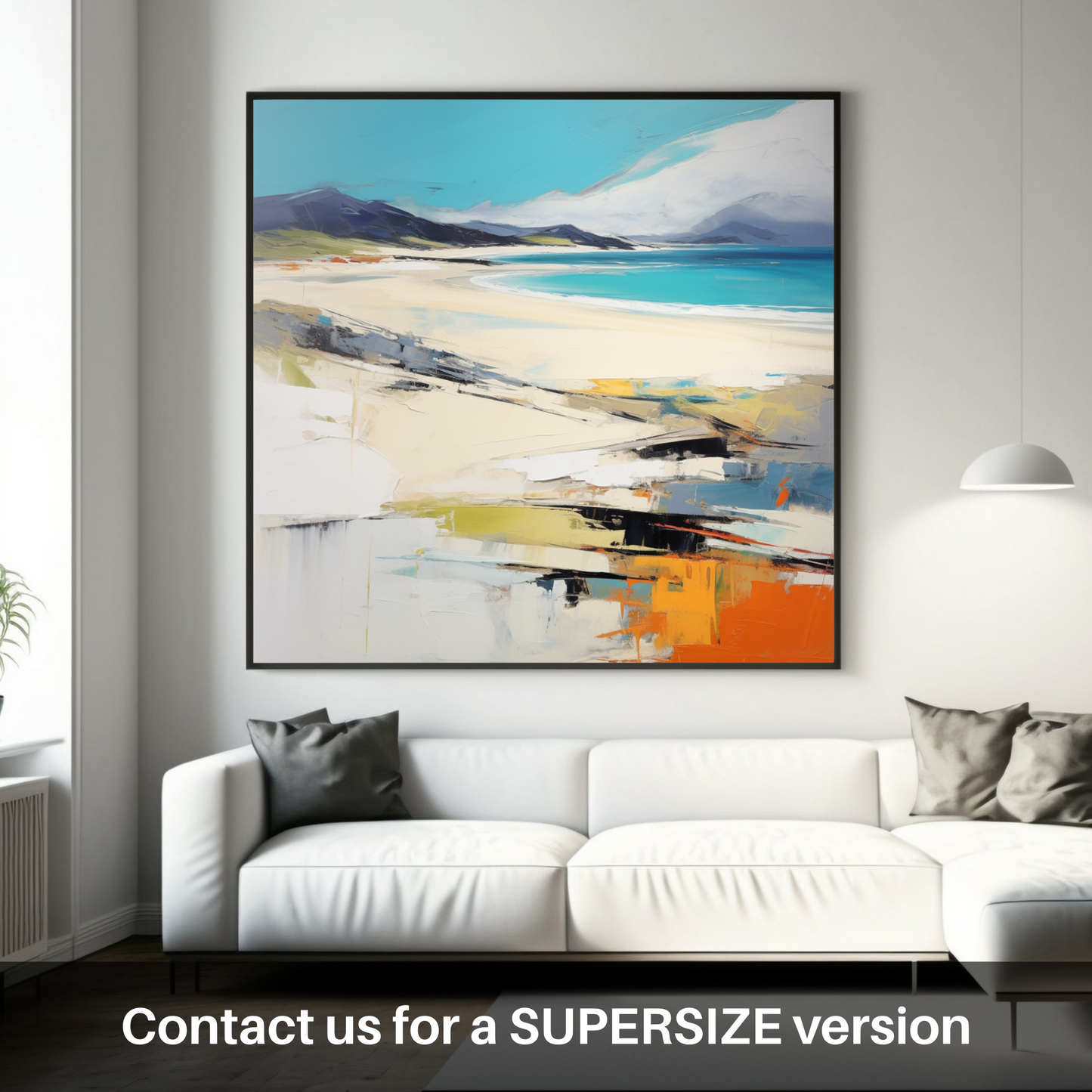 Huge supersize print of Luskentyre Beach, Isle of Harris