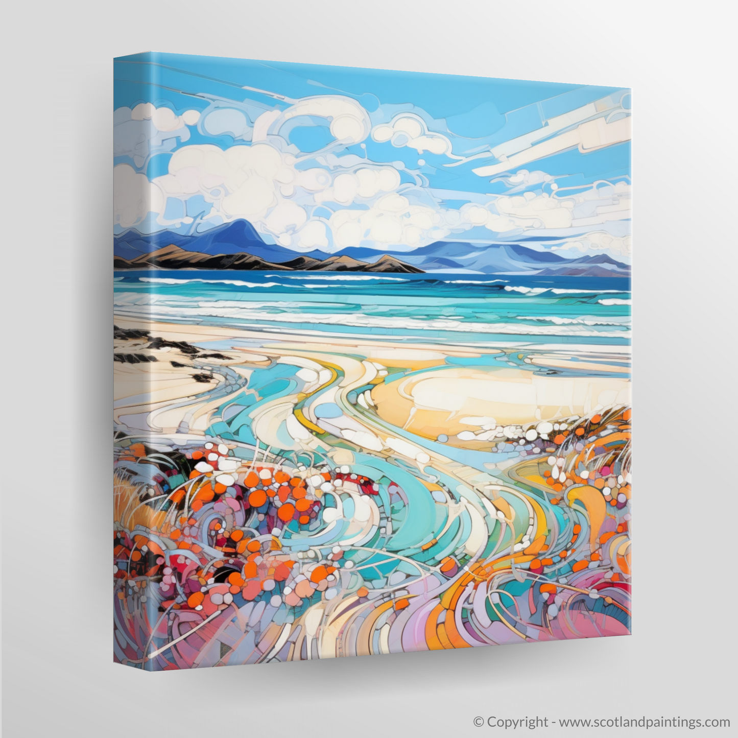 Canvas Print of Camusdarach Beach, Arisaig