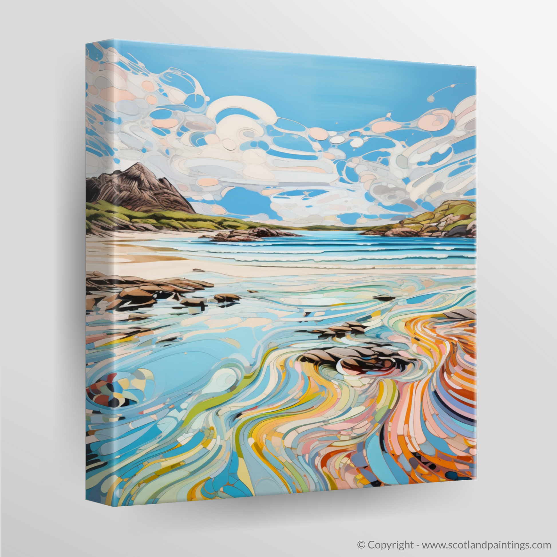 Canvas Print of Camusdarach Beach, Arisaig