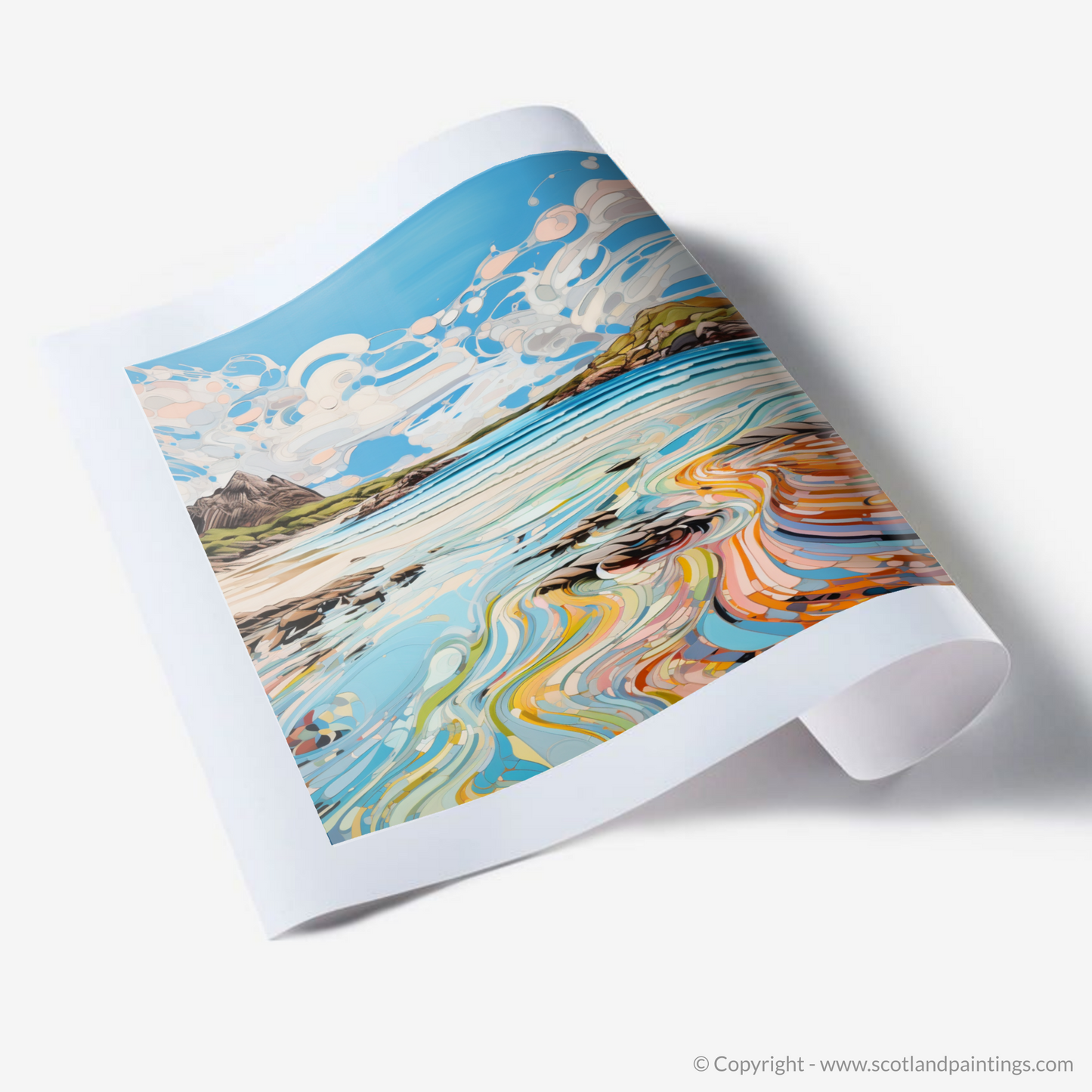 Art Print of Camusdarach Beach, Arisaig