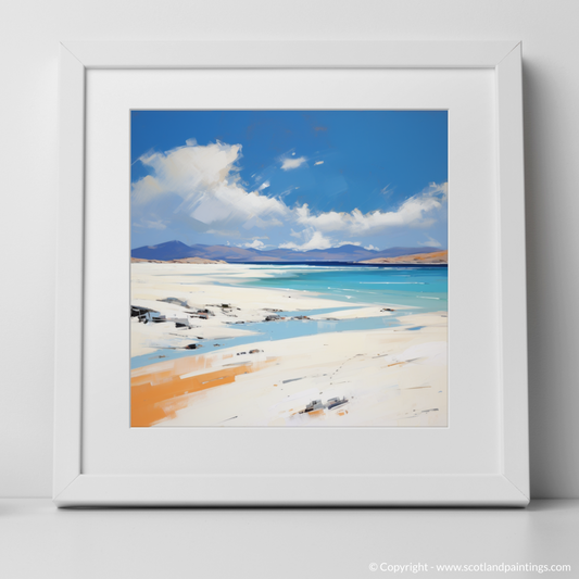 Painting and Art Print of Luskentyre Beach, Isle of Harris. Contemporary Serenity: Luskentyre Beach Unveiled.