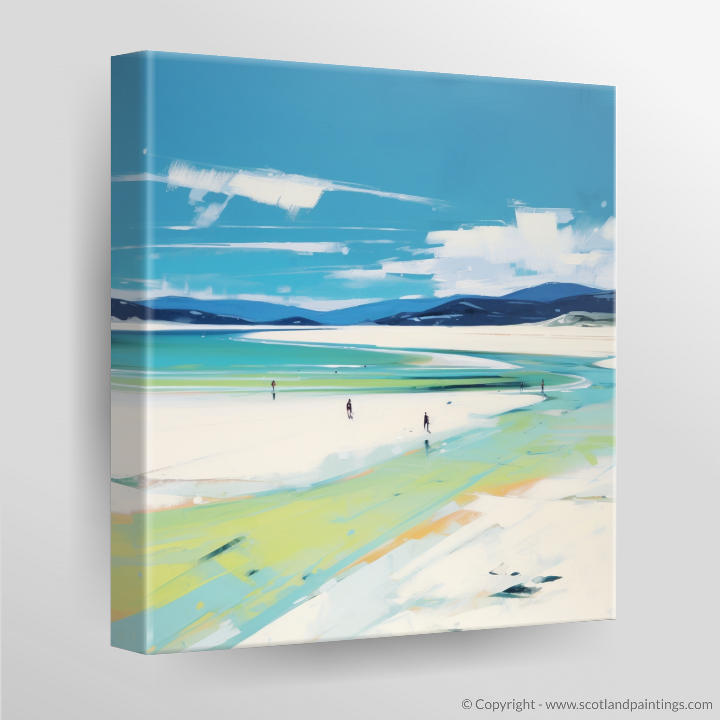 Canvas Print of Luskentyre Beach, Isle of Harris