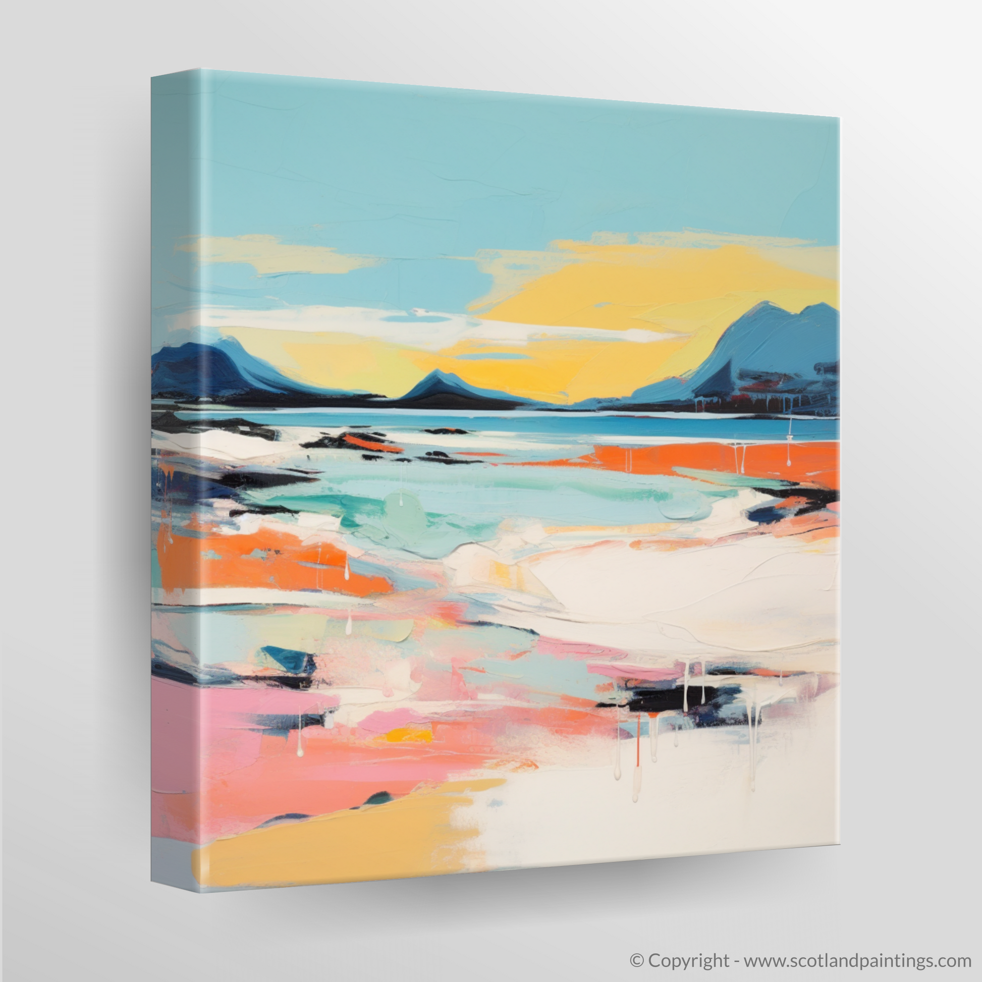 Canvas Print of Camusdarach Beach, Arisaig