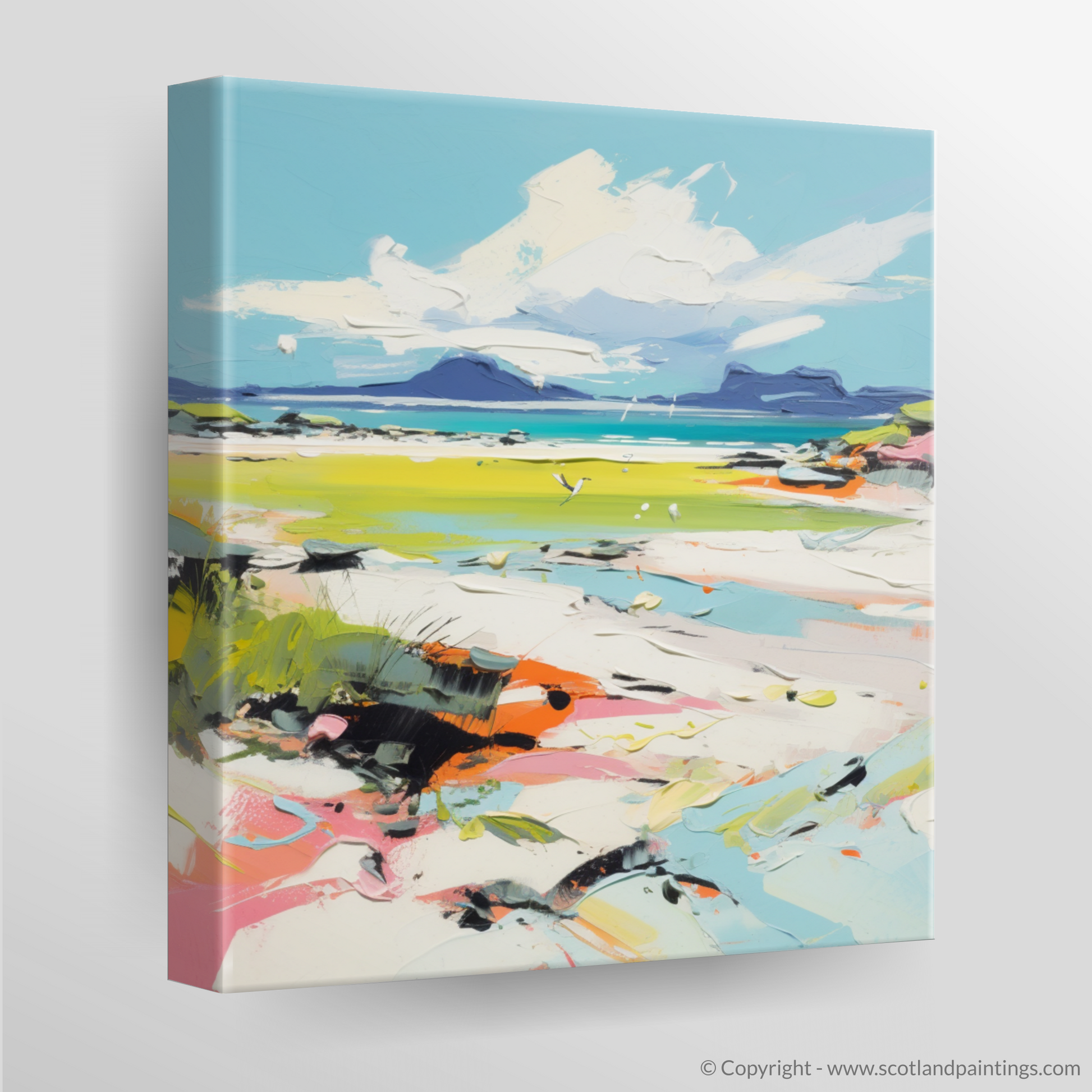 Canvas Print of Camusdarach Beach, Arisaig