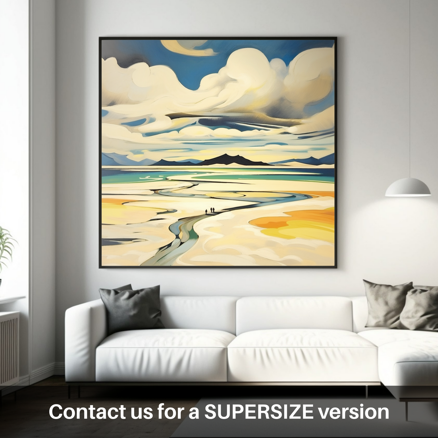 Huge supersize print of Luskentyre Beach, Isle of Harris