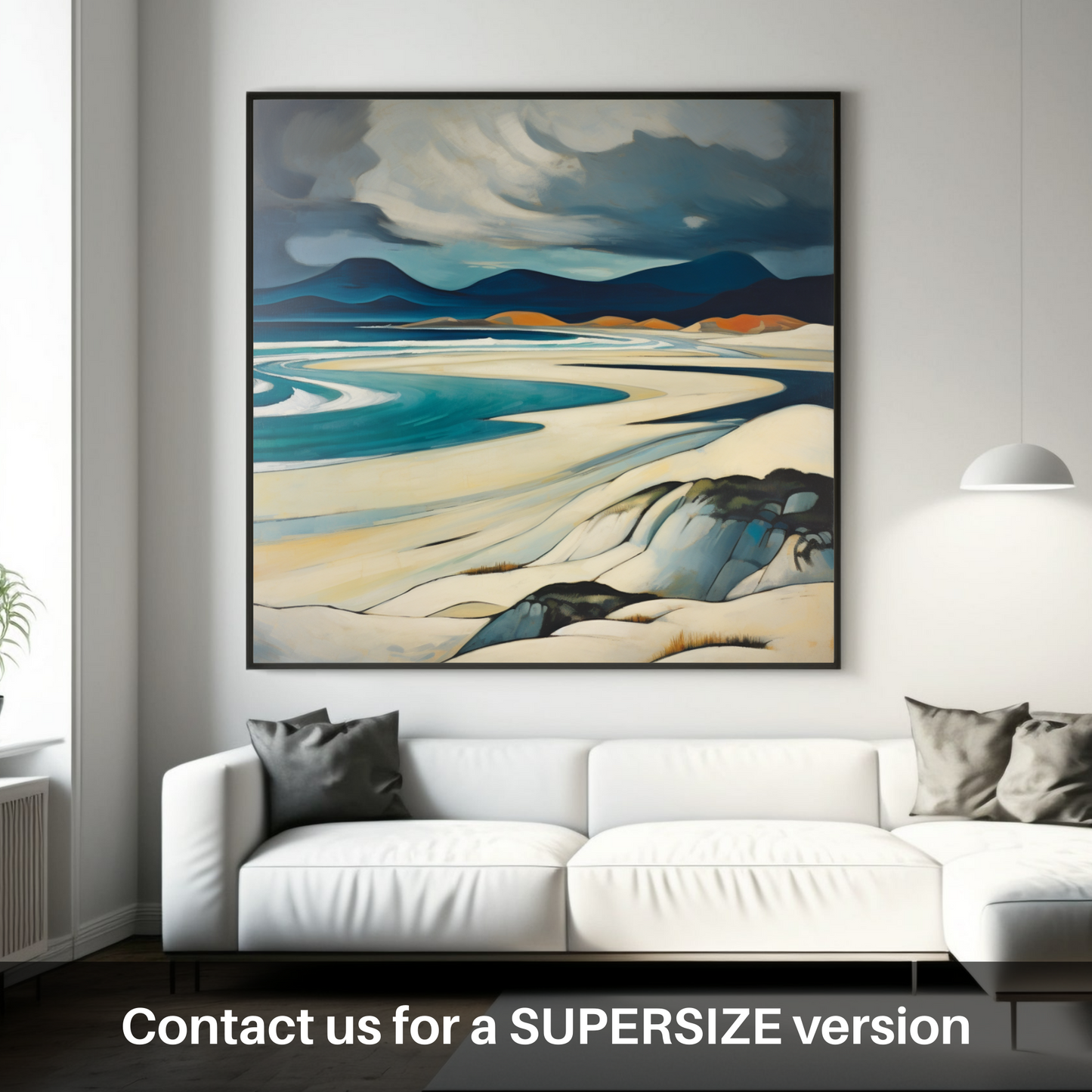 Huge supersize print of Luskentyre Beach, Isle of Harris