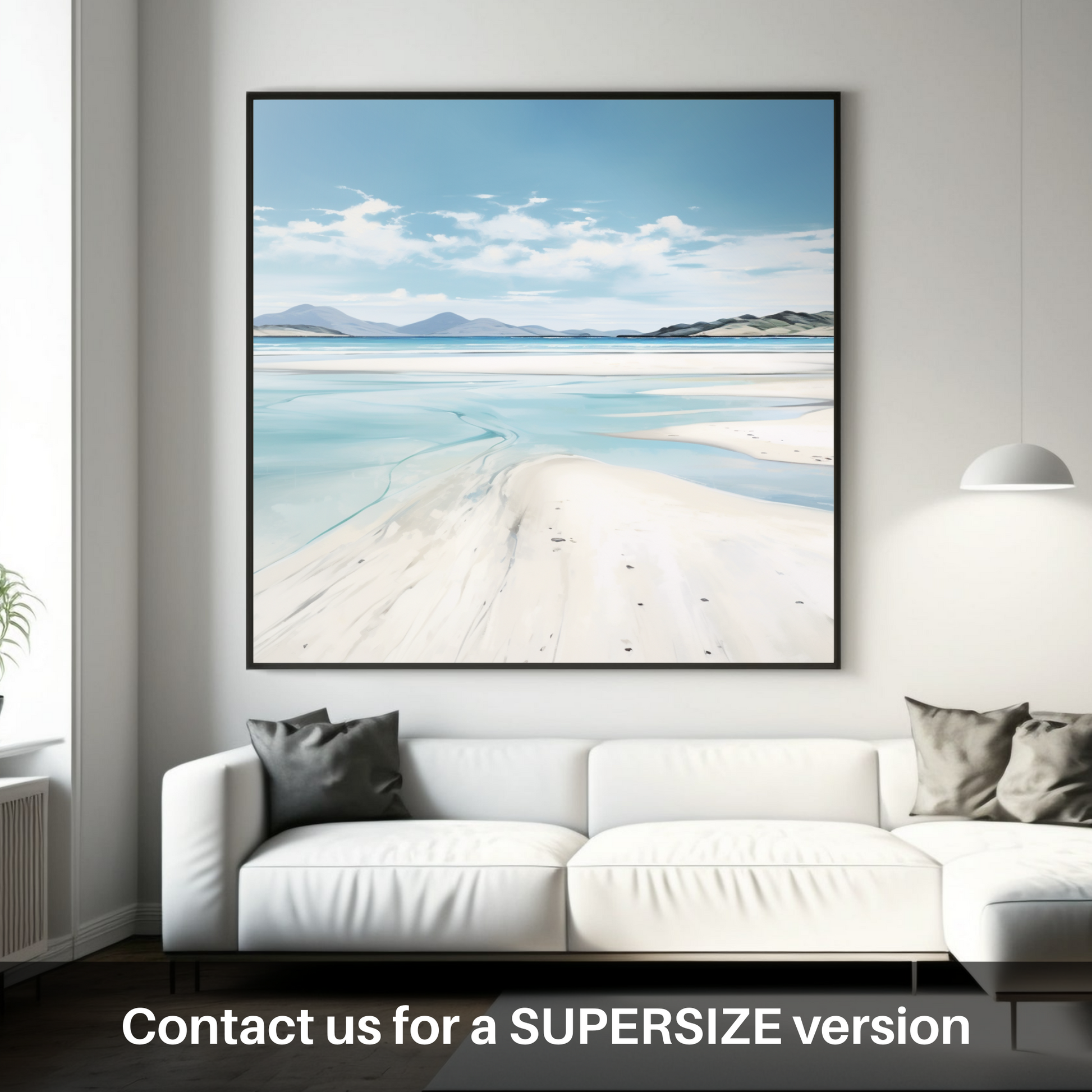 Huge supersize print of Luskentyre Beach, Isle of Harris