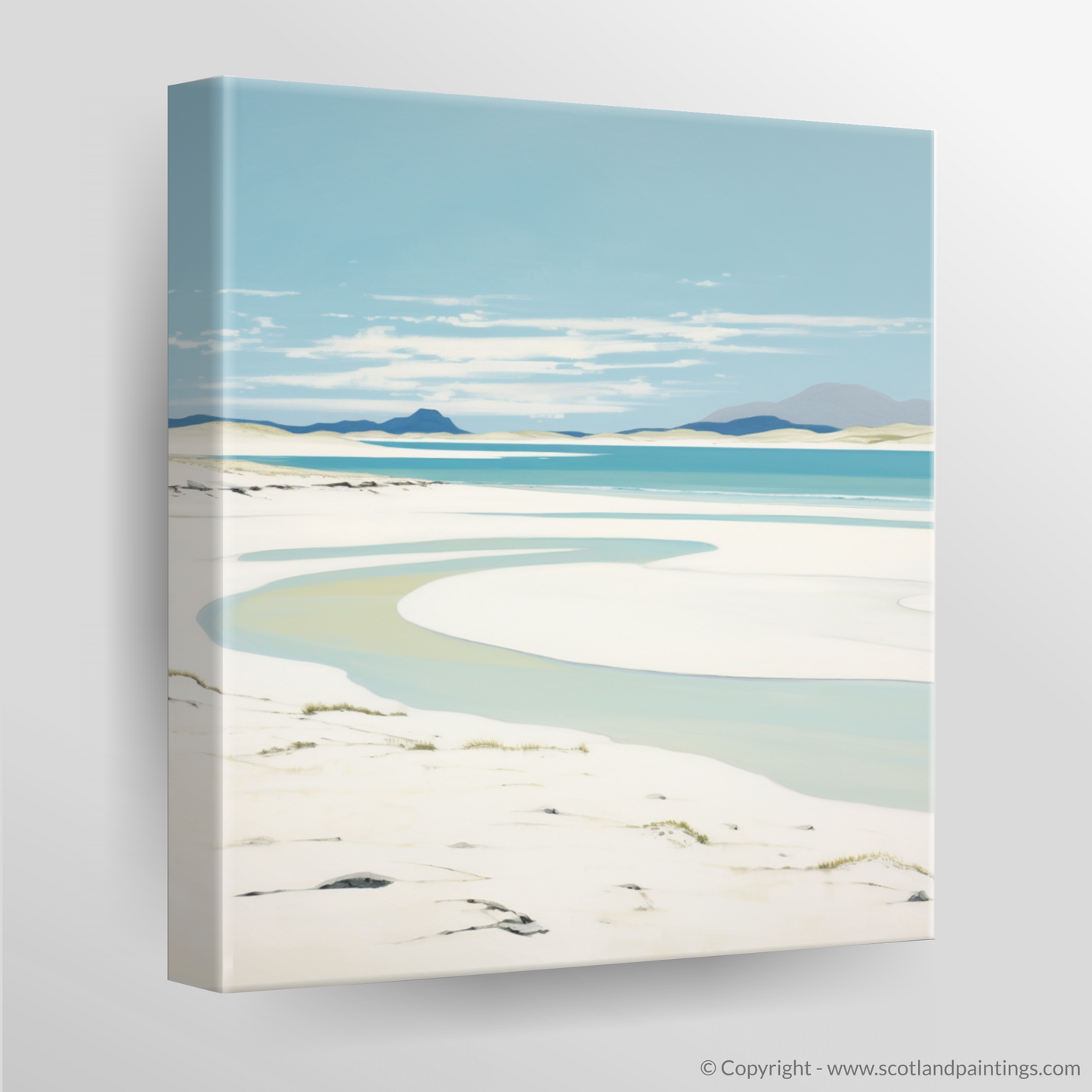 Canvas Print of Luskentyre Beach, Isle of Harris