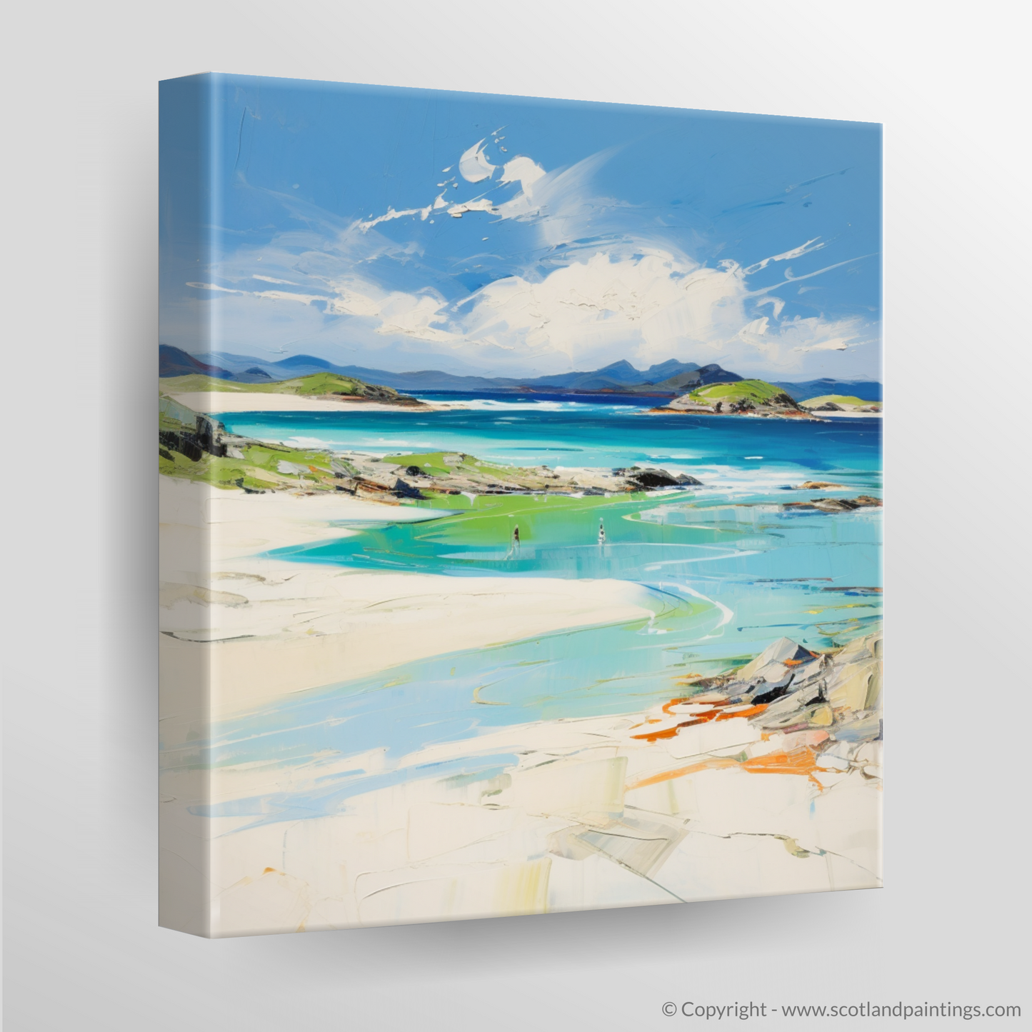 Canvas Print of Camusdarach Beach, Arisaig