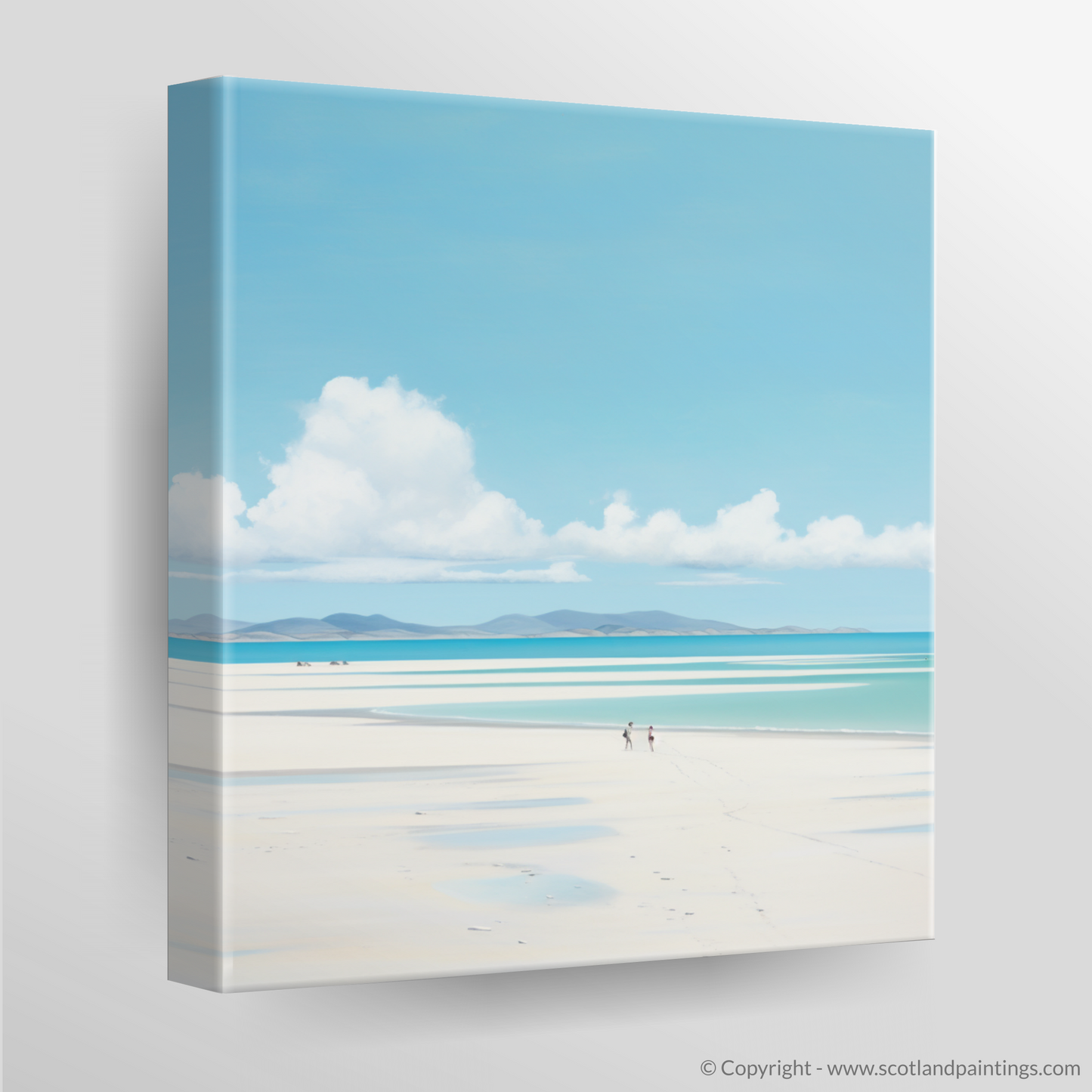 Canvas Print of Luskentyre Beach, Isle of Harris