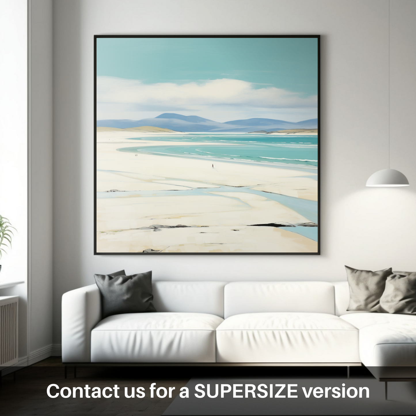 Huge supersize print of Luskentyre Beach, Isle of Harris