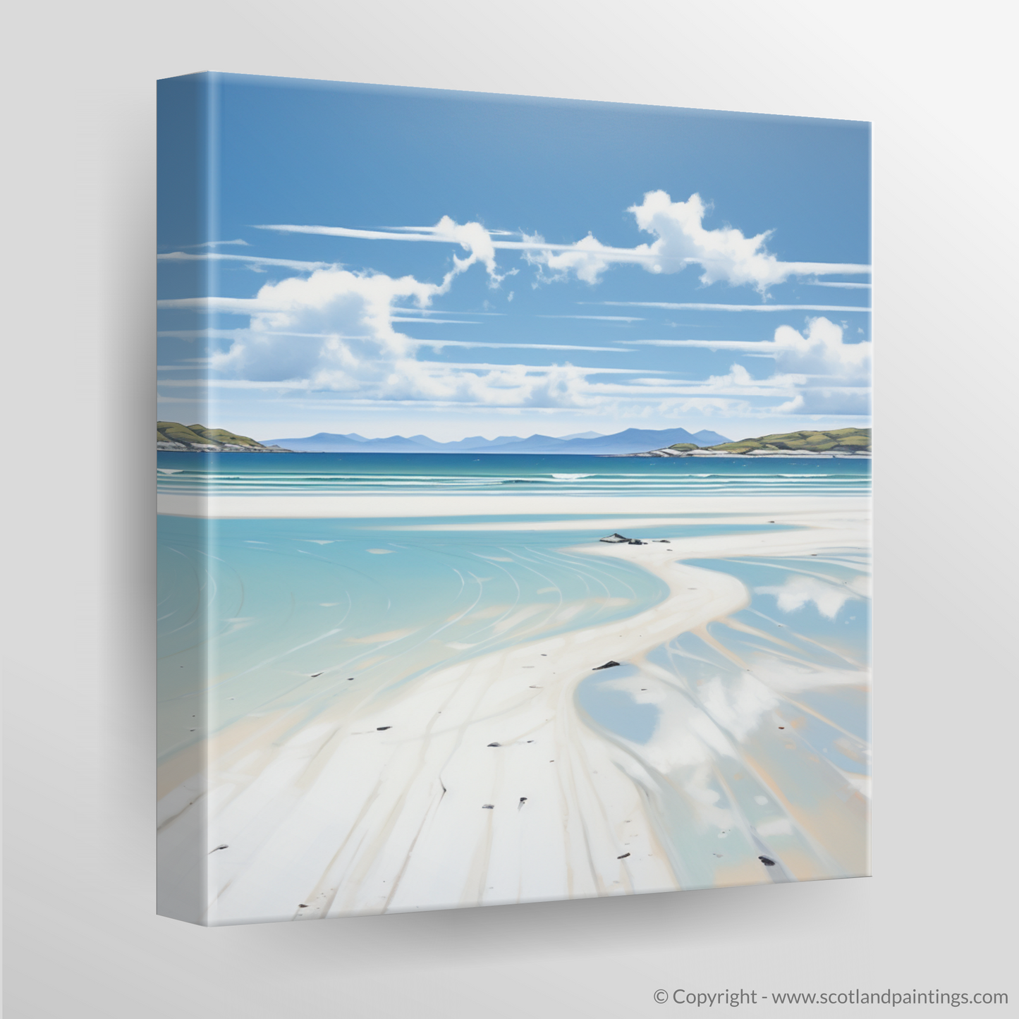 Canvas Print of Luskentyre Beach, Isle of Harris