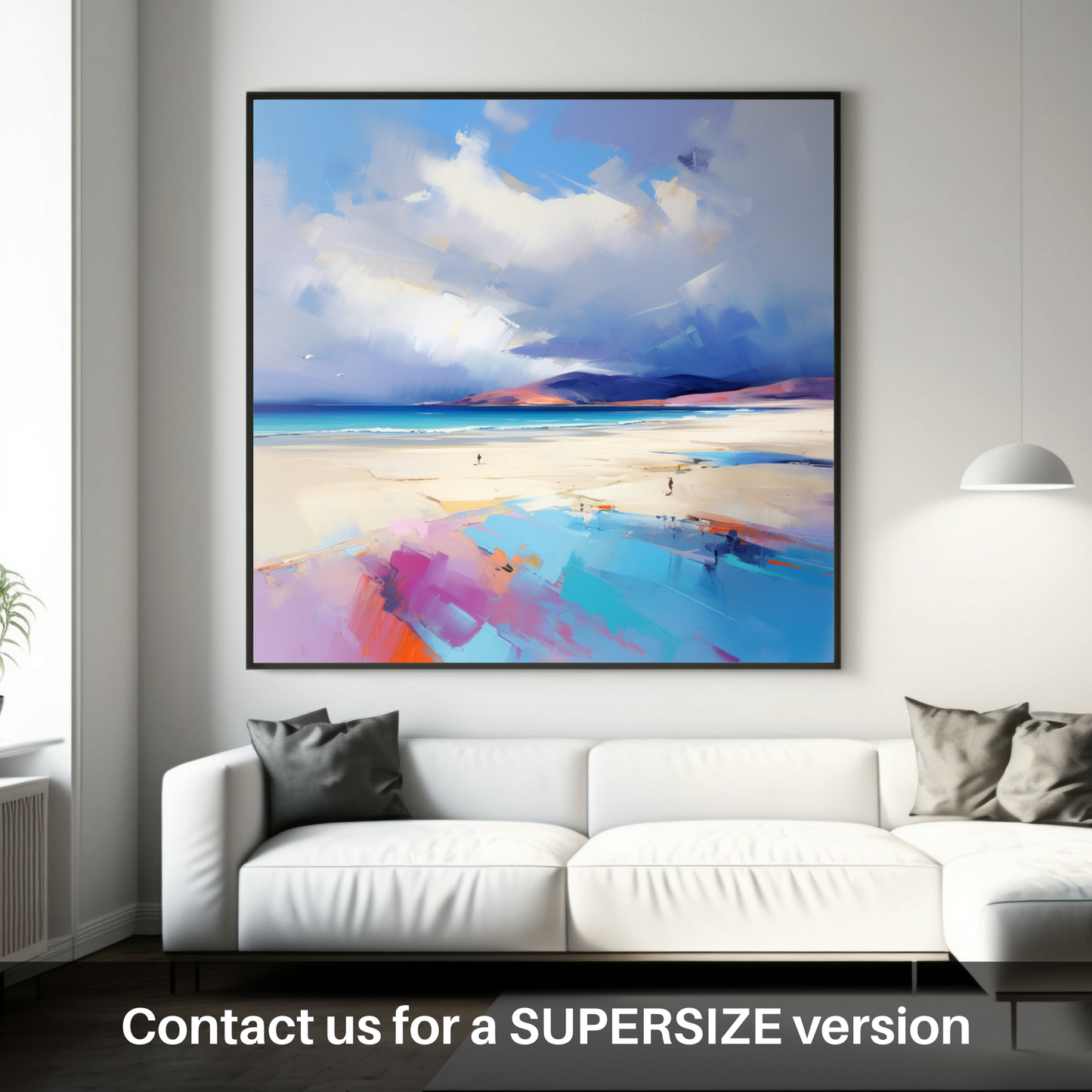 Huge supersize print of Luskentyre Beach, Isle of Harris