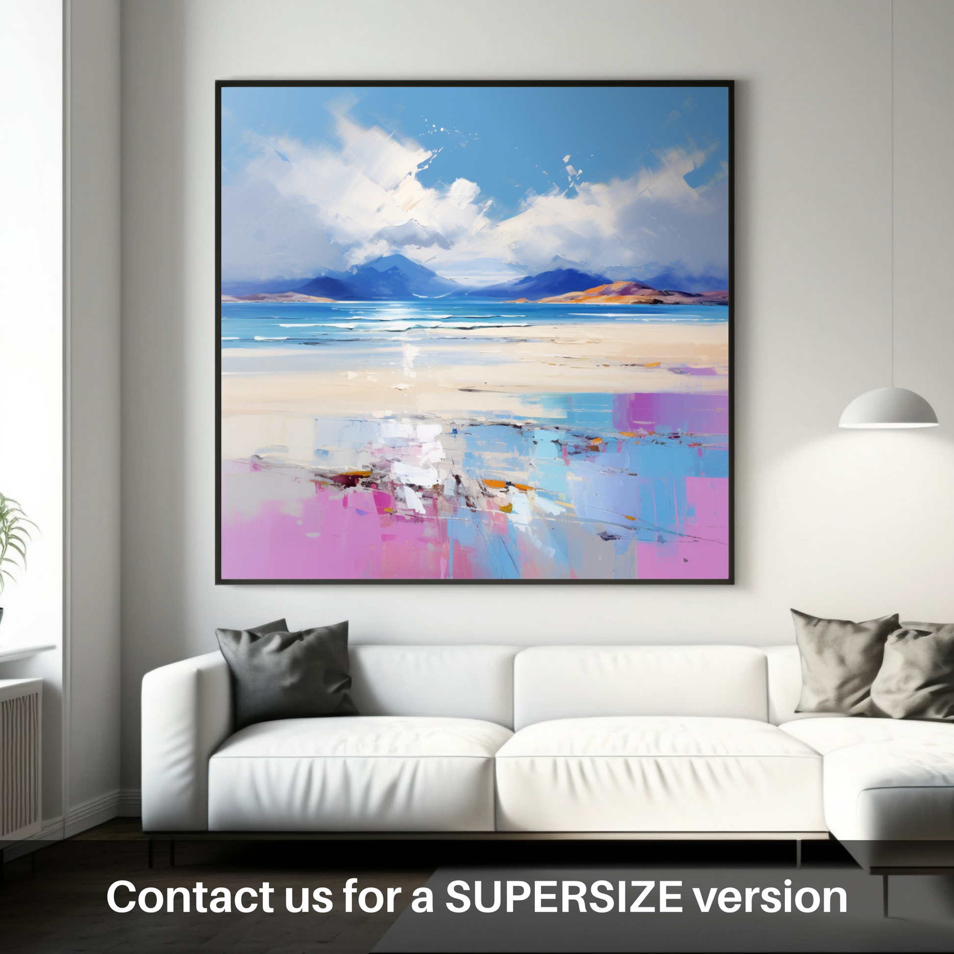 Huge supersize print of Luskentyre Beach, Isle of Harris