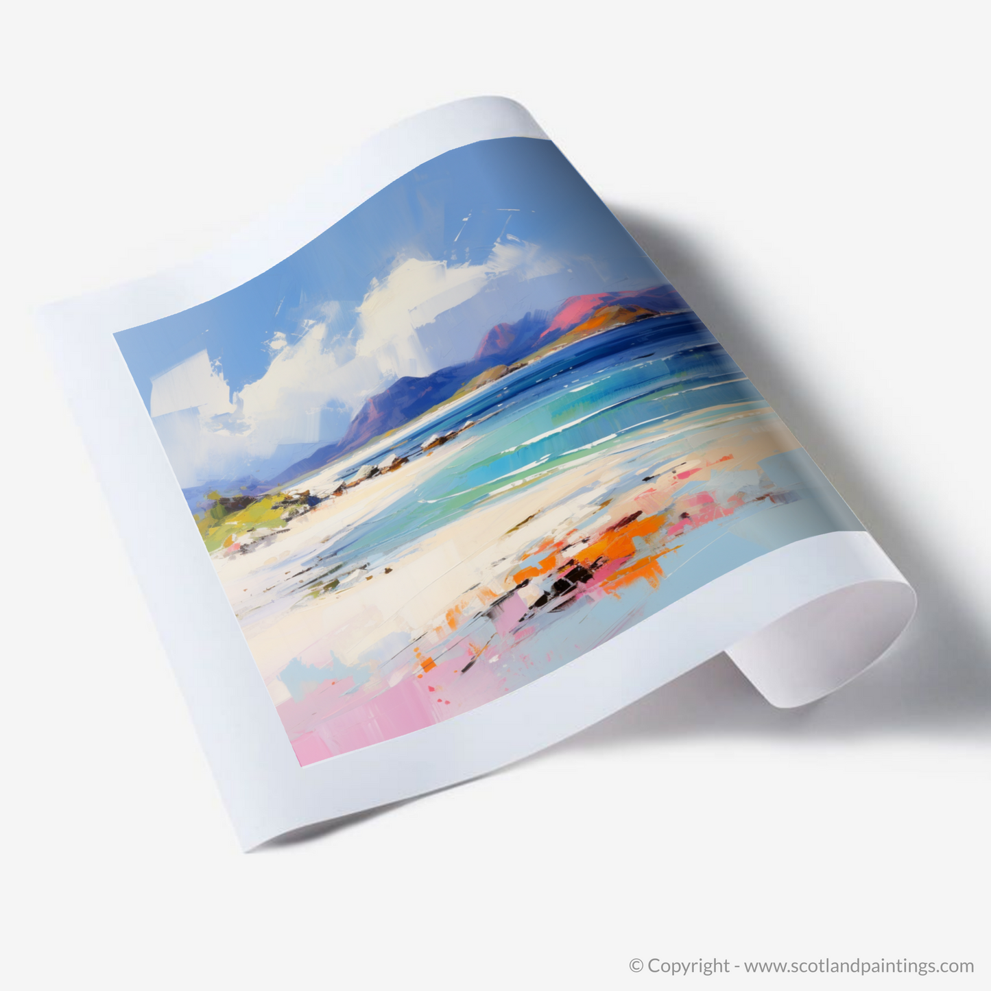 Art Print of Camusdarach Beach, Arisaig