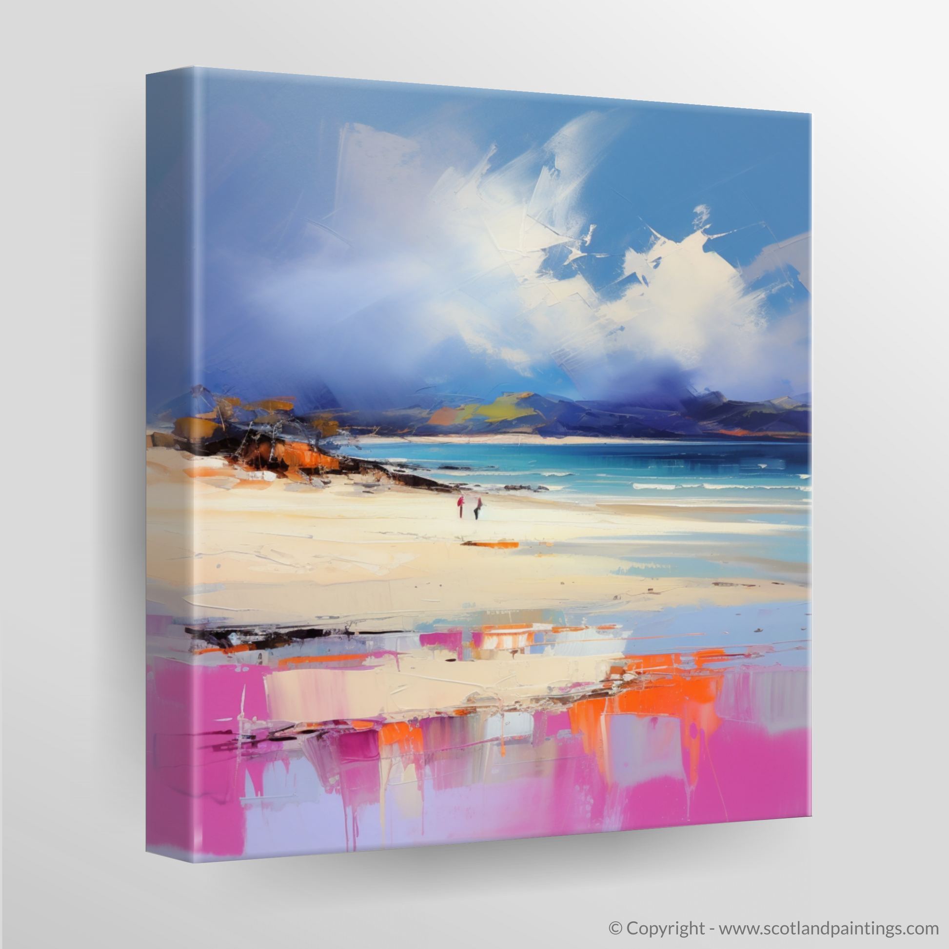 Canvas Print of Camusdarach Beach, Arisaig