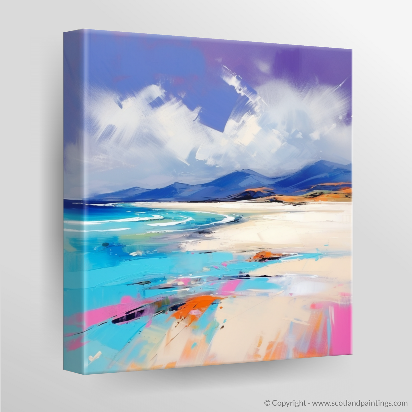 Canvas Print of Luskentyre Beach, Isle of Harris