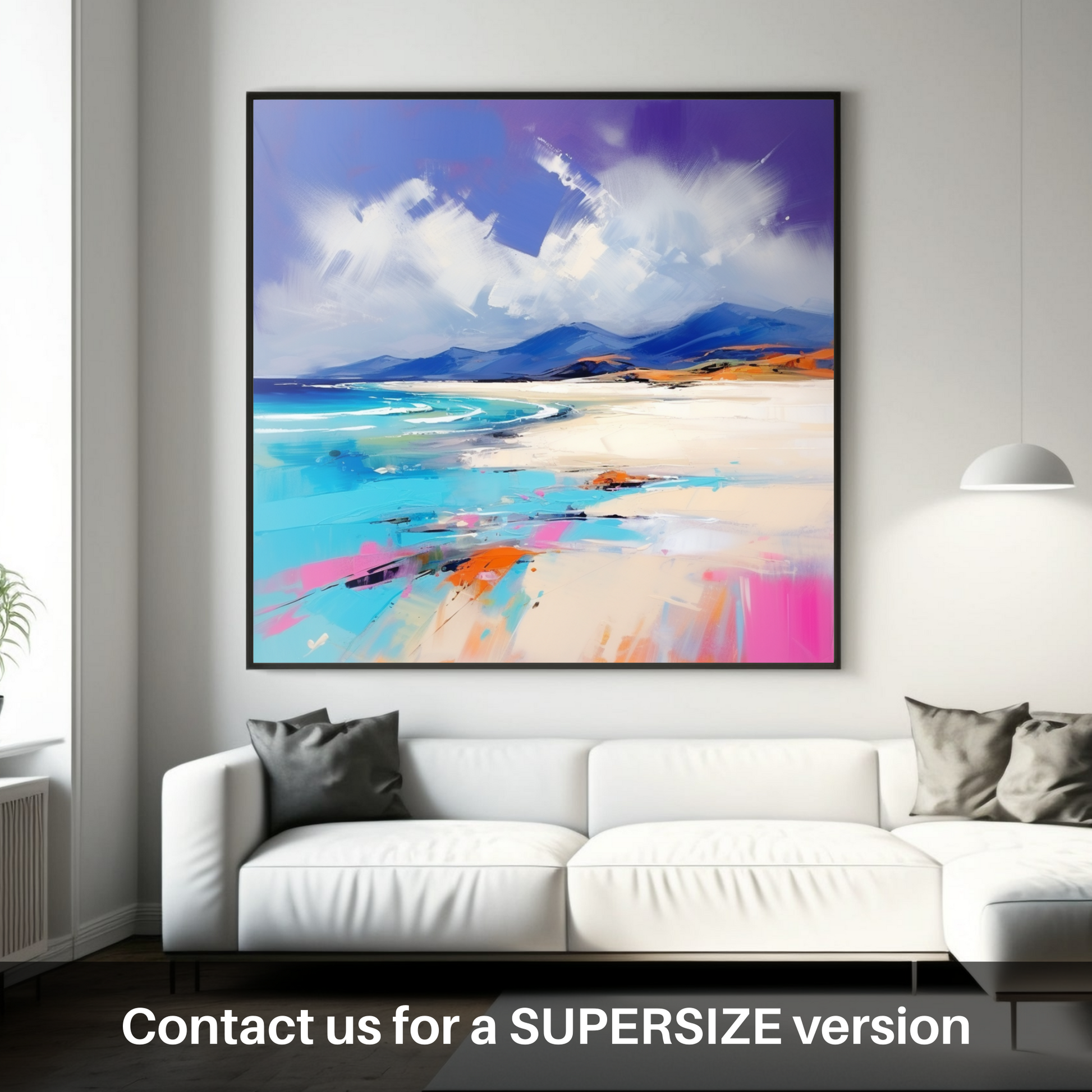 Huge supersize print of Luskentyre Beach, Isle of Harris