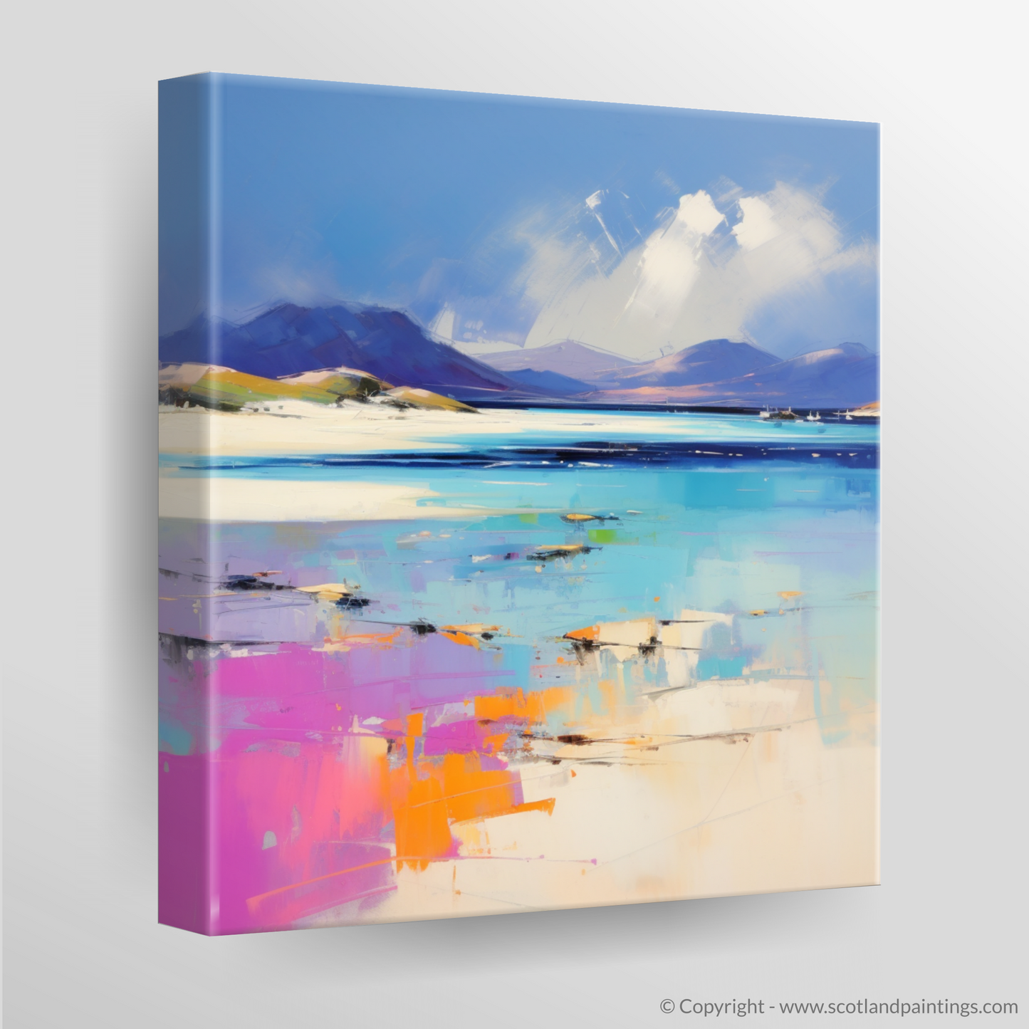 Canvas Print of Luskentyre Beach, Isle of Harris