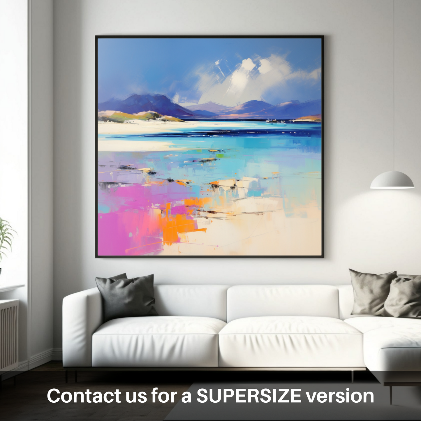 Huge supersize print of Luskentyre Beach, Isle of Harris