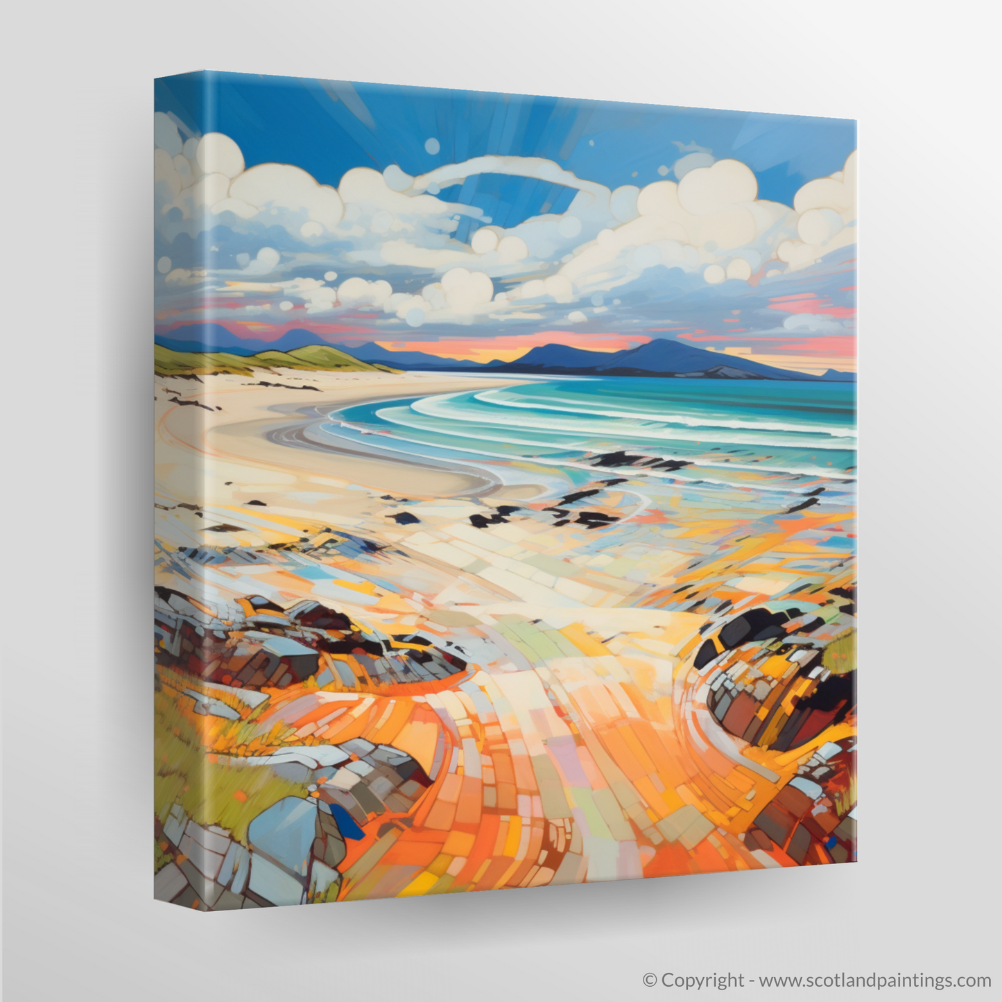 Canvas Print of Camusdarach Beach, Arisaig