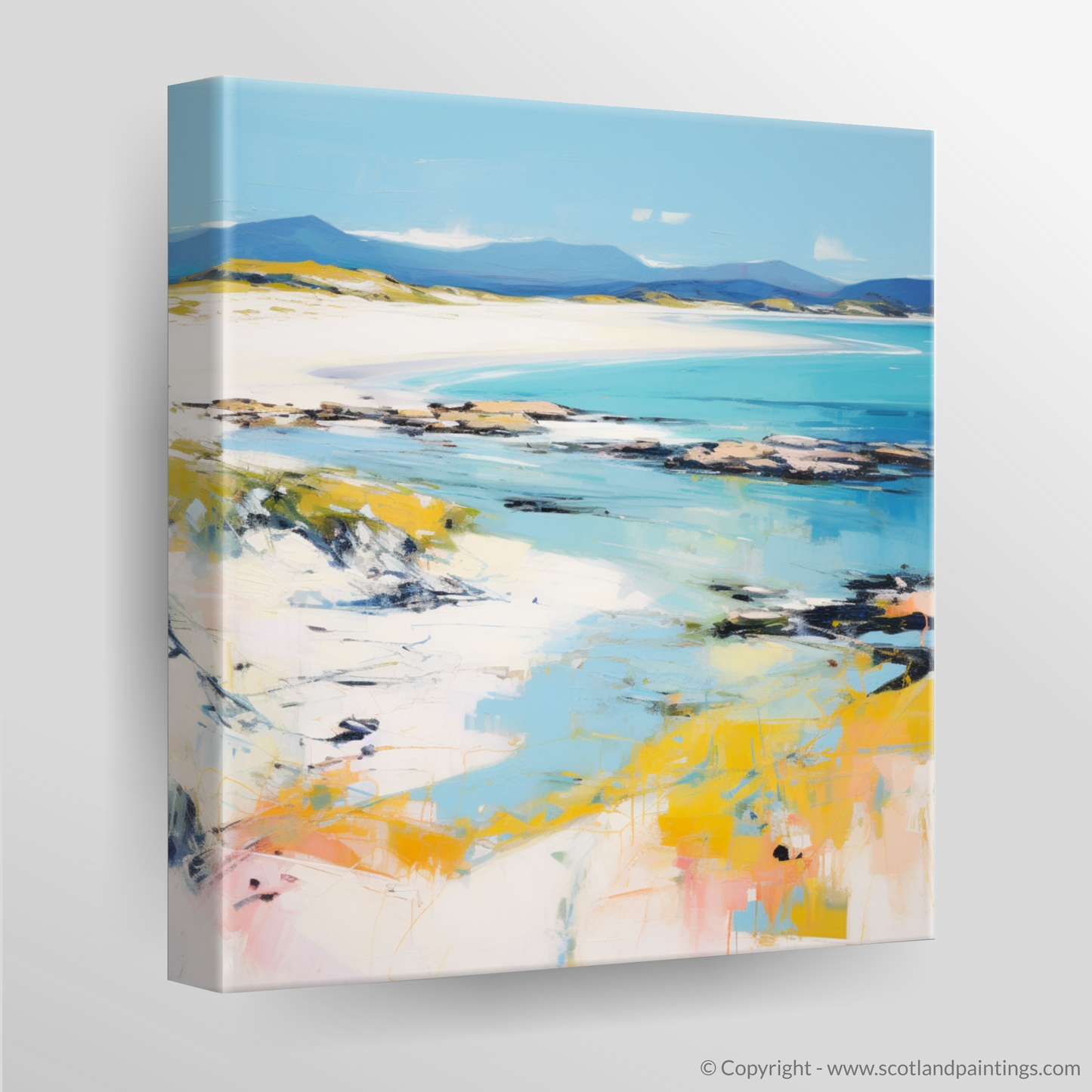 Canvas Print of Camusdarach Beach, Arisaig