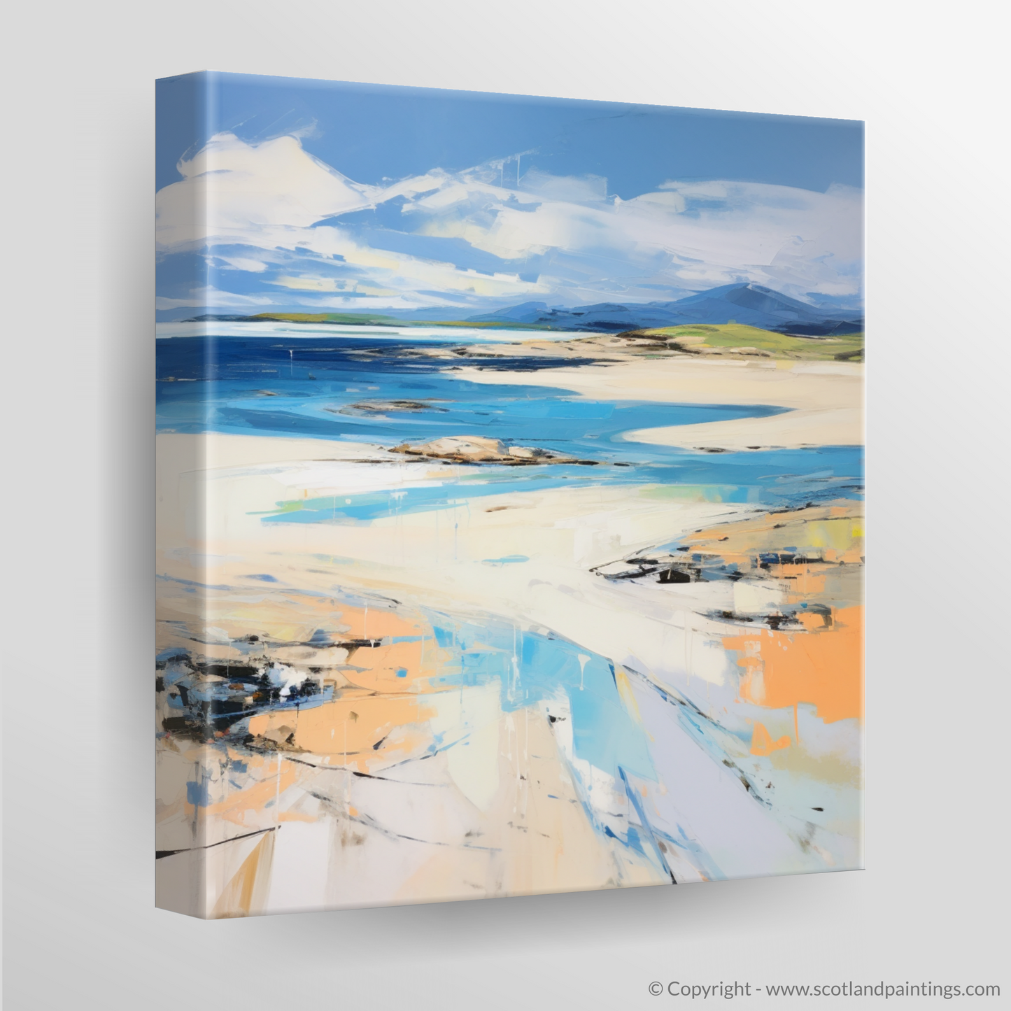 Canvas Print of Camusdarach Beach, Arisaig