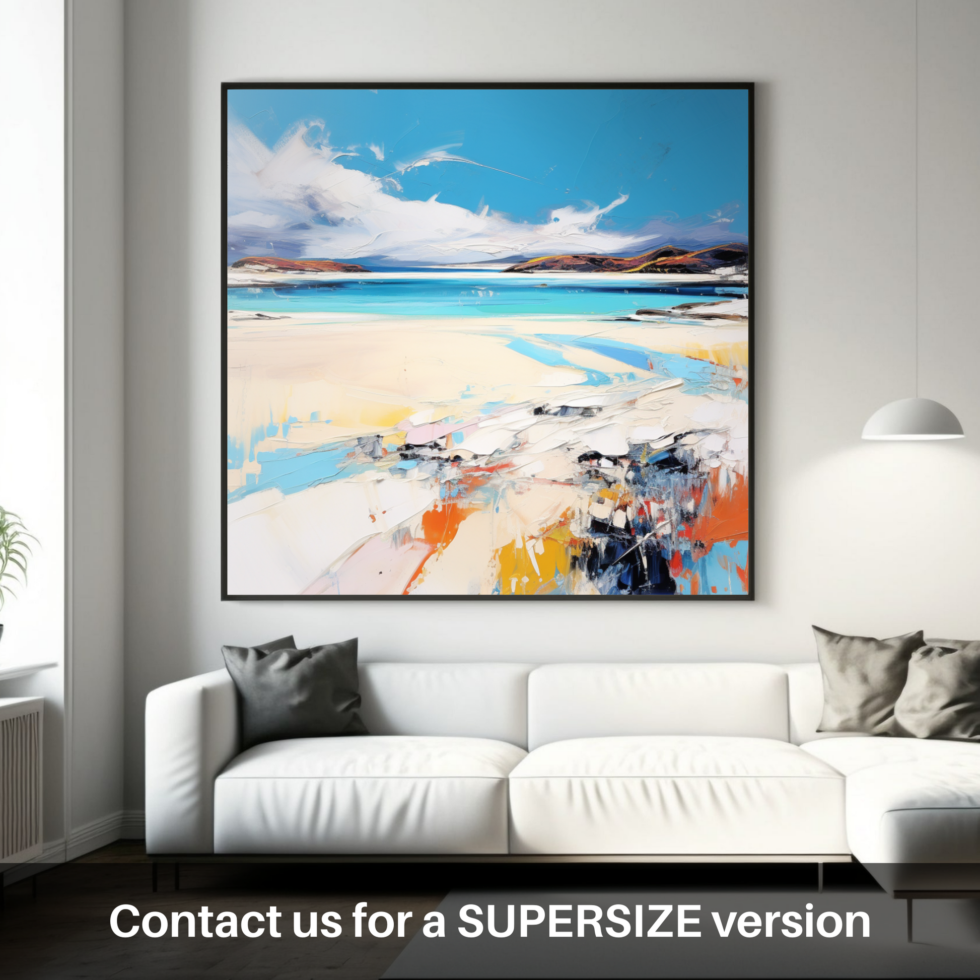 Huge supersize print of Luskentyre Beach, Isle of Harris