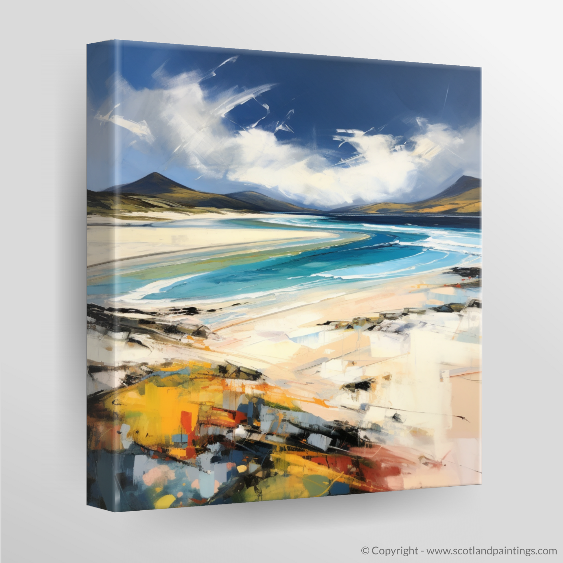 Canvas Print of Luskentyre Beach, Isle of Harris