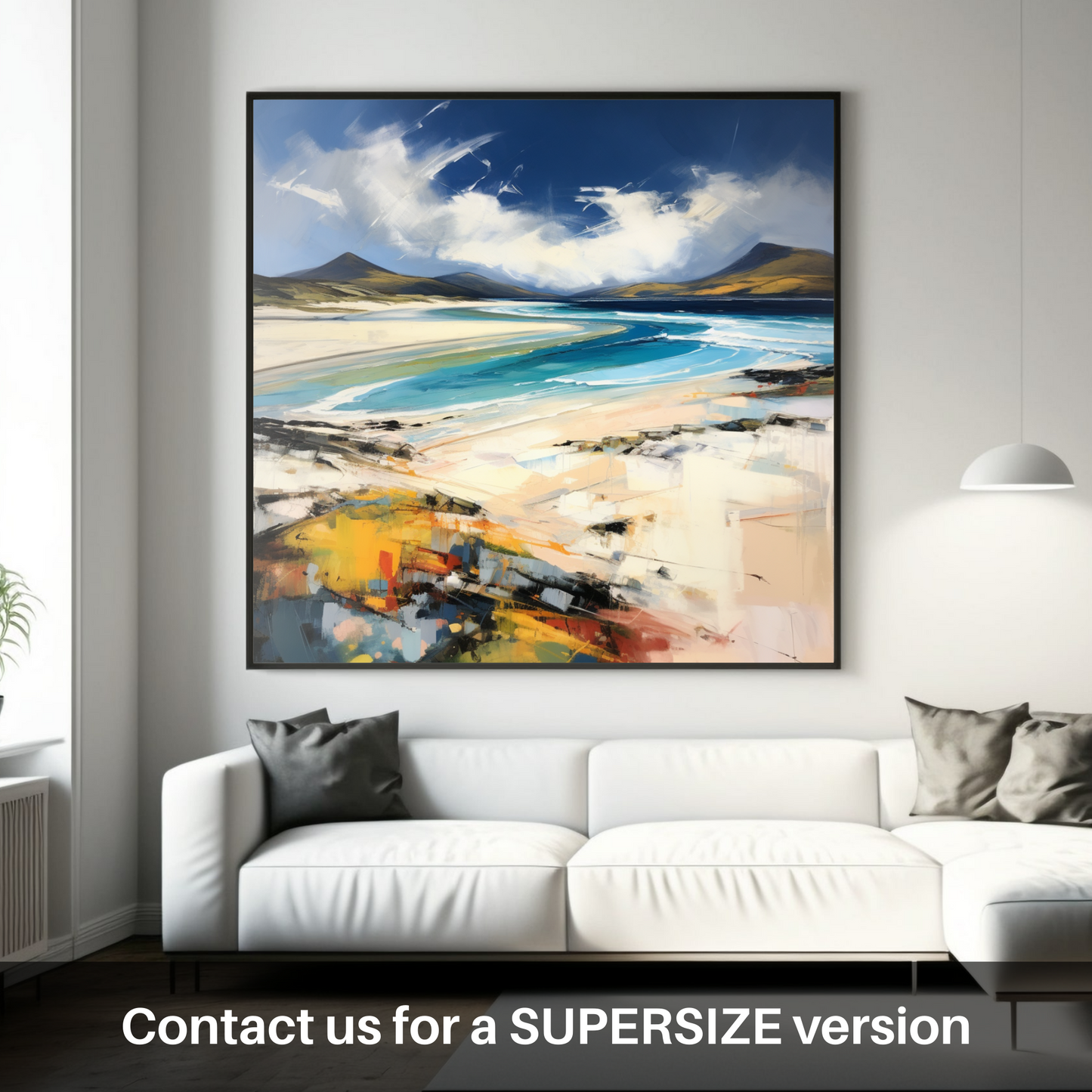 Huge supersize print of Luskentyre Beach, Isle of Harris