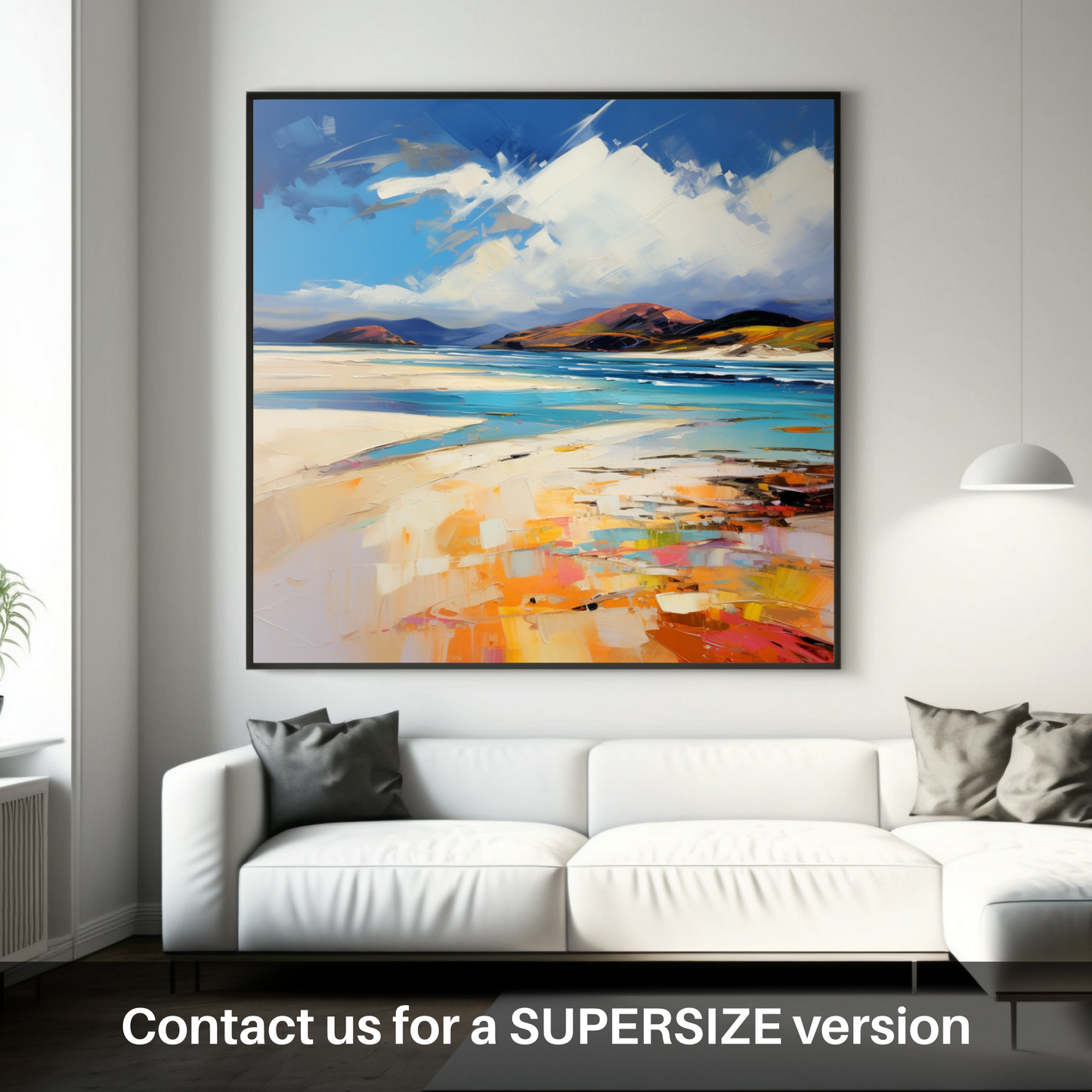 Huge supersize print of Luskentyre Beach, Isle of Harris