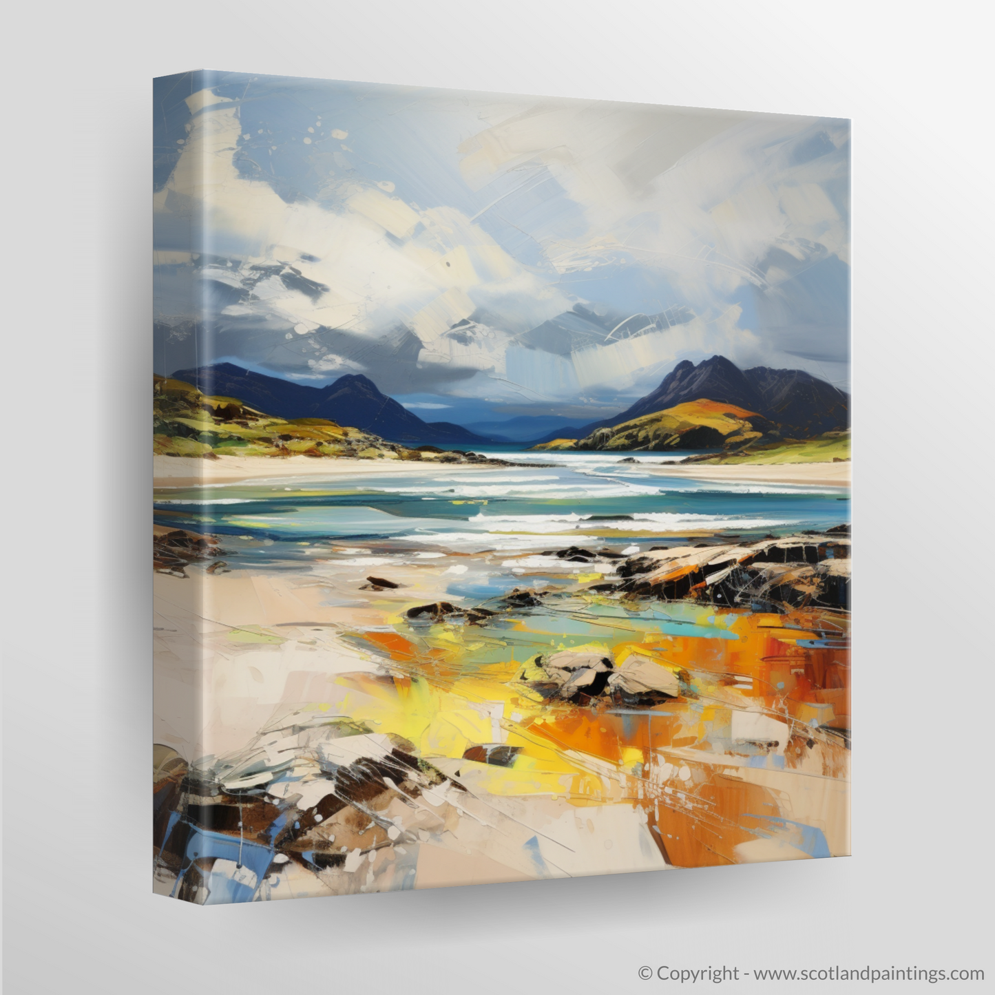 Canvas Print of Camusdarach Beach, Arisaig