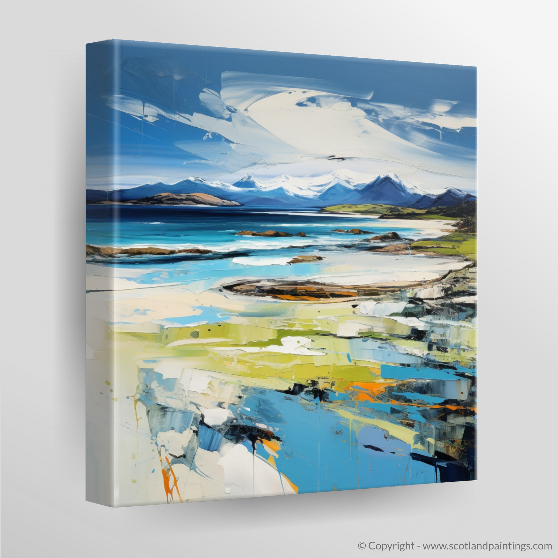 Canvas Print of Camusdarach Beach, Arisaig