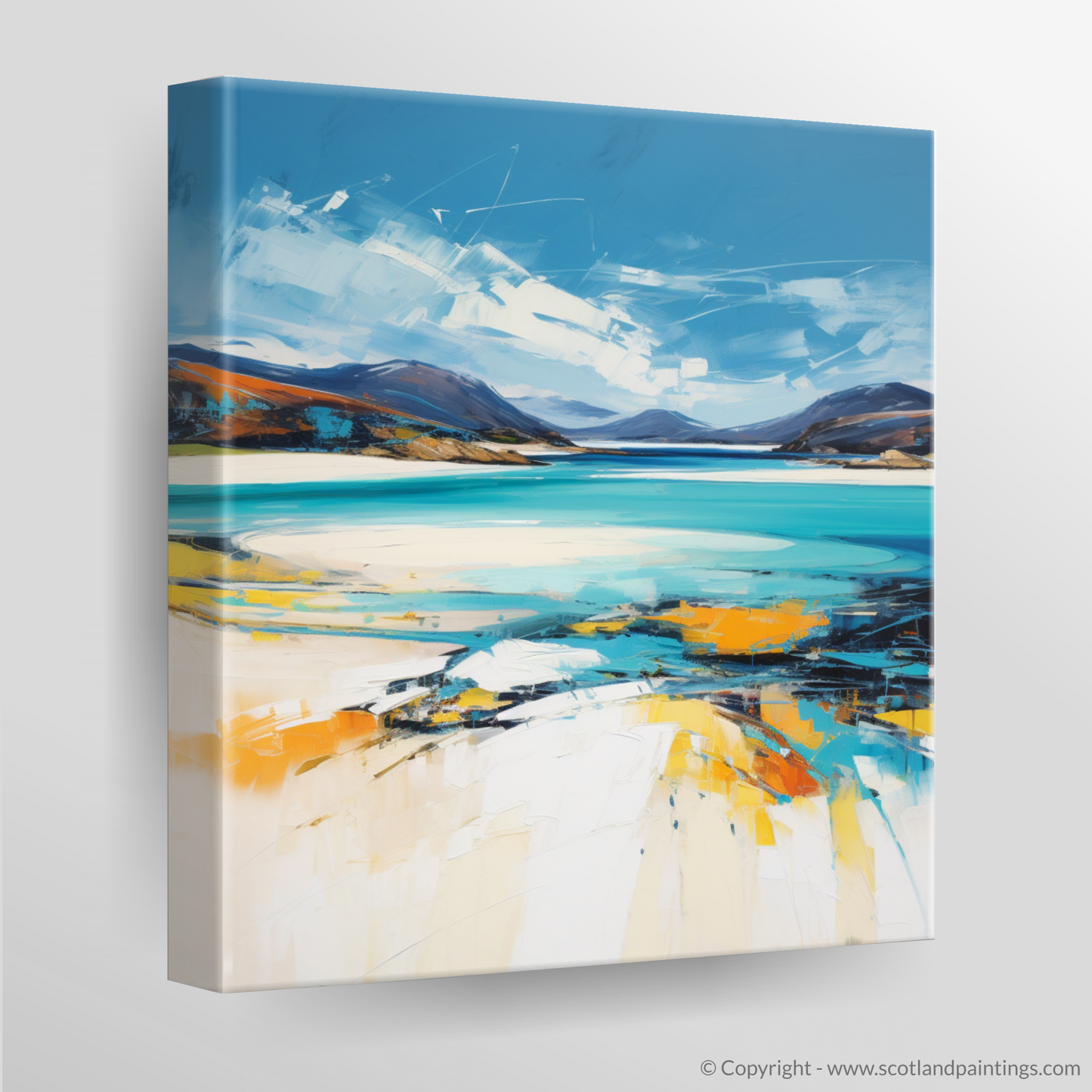 Canvas Print of Luskentyre Beach, Isle of Harris