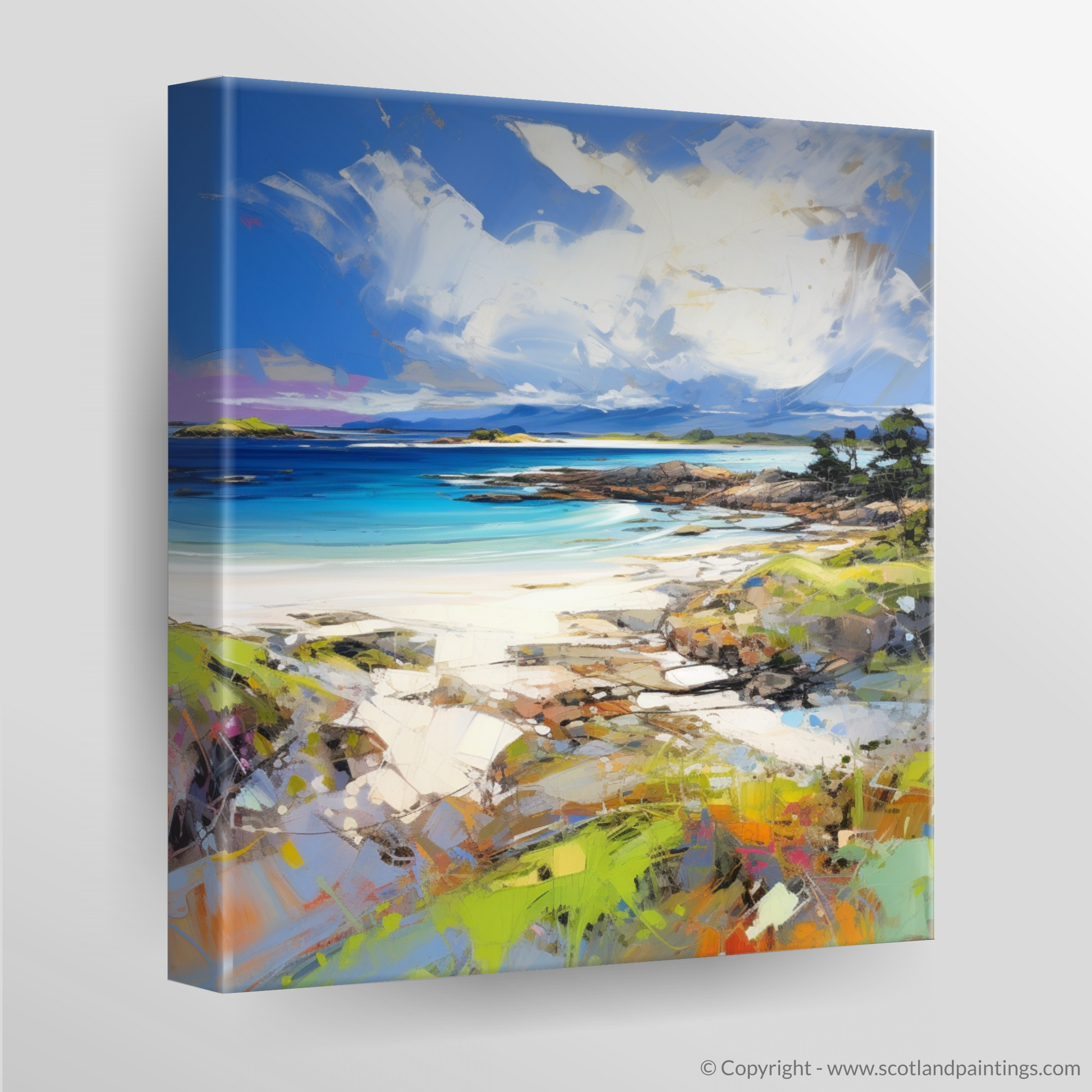 Canvas Print of Camusdarach Beach, Arisaig