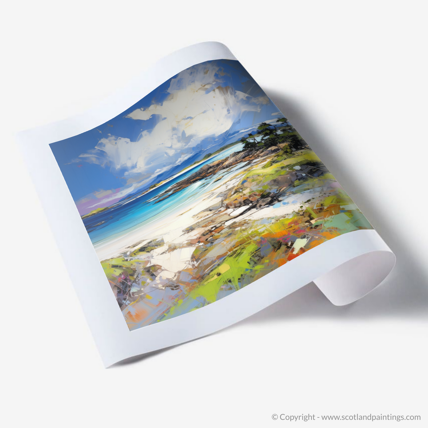 Art Print of Camusdarach Beach, Arisaig