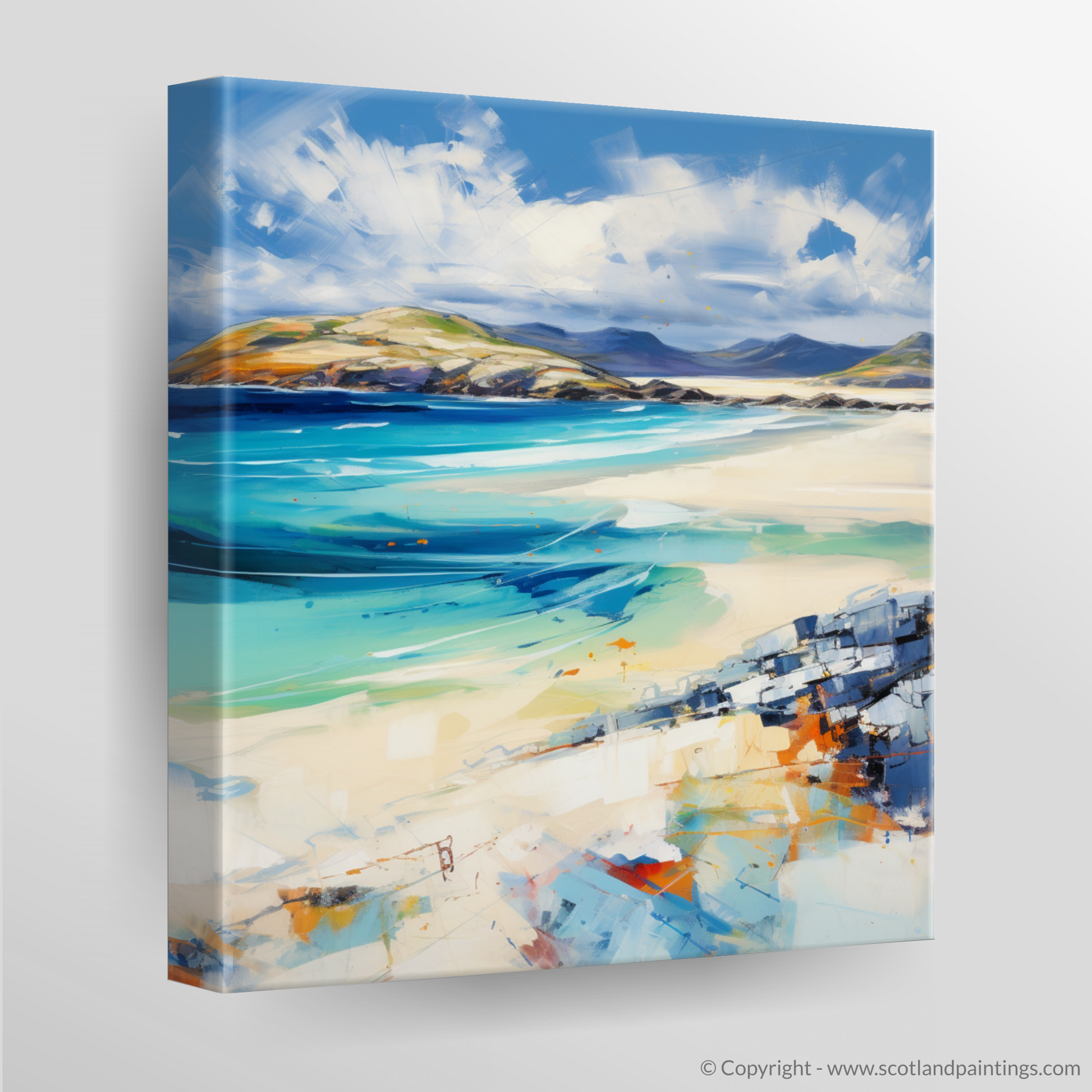 Canvas Print of Luskentyre Beach, Isle of Harris