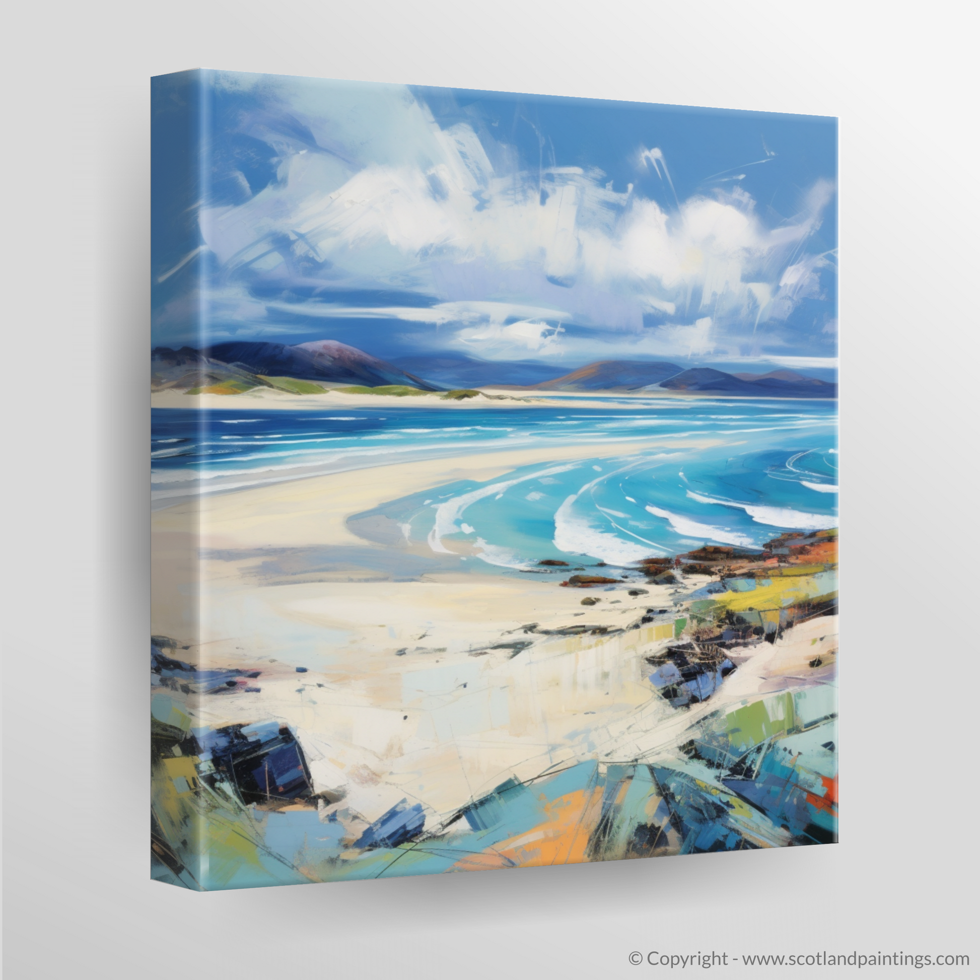 Canvas Print of Luskentyre Beach, Isle of Harris