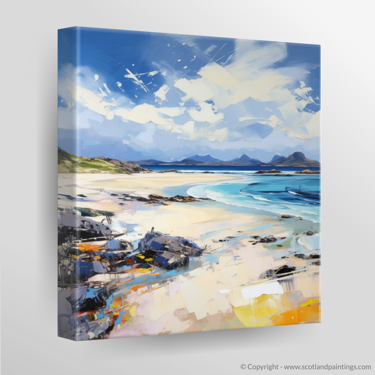 Canvas Print of Camusdarach Beach, Arisaig