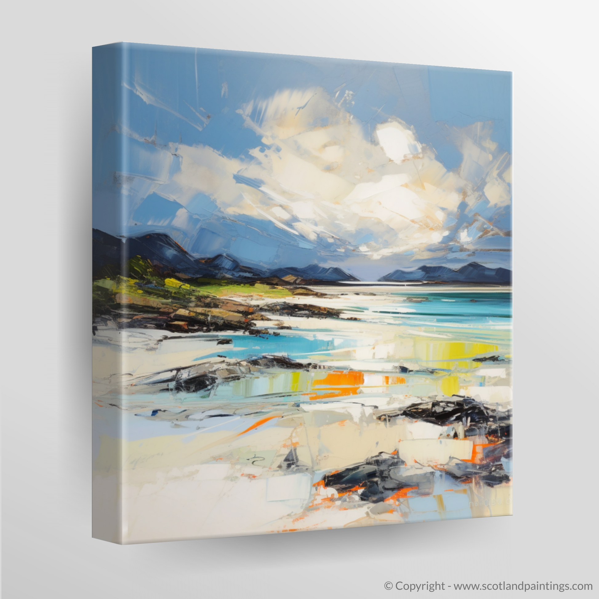 Canvas Print of Camusdarach Beach, Arisaig