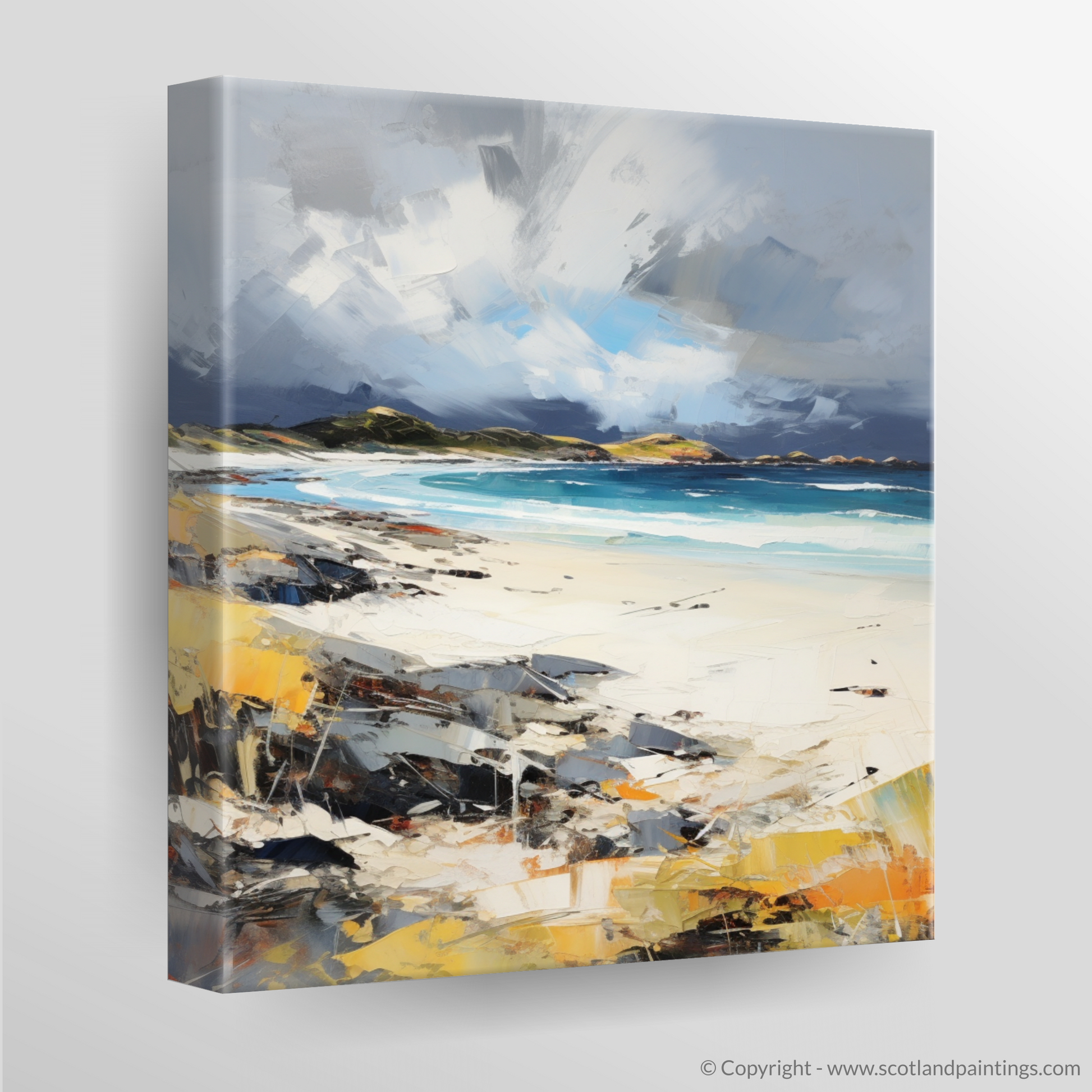 Canvas Print of Camusdarach Beach, Arisaig