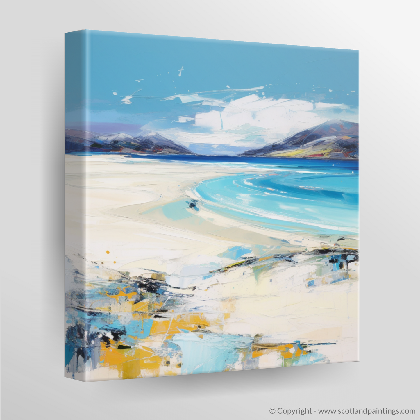 Canvas Print of Luskentyre Beach, Isle of Harris