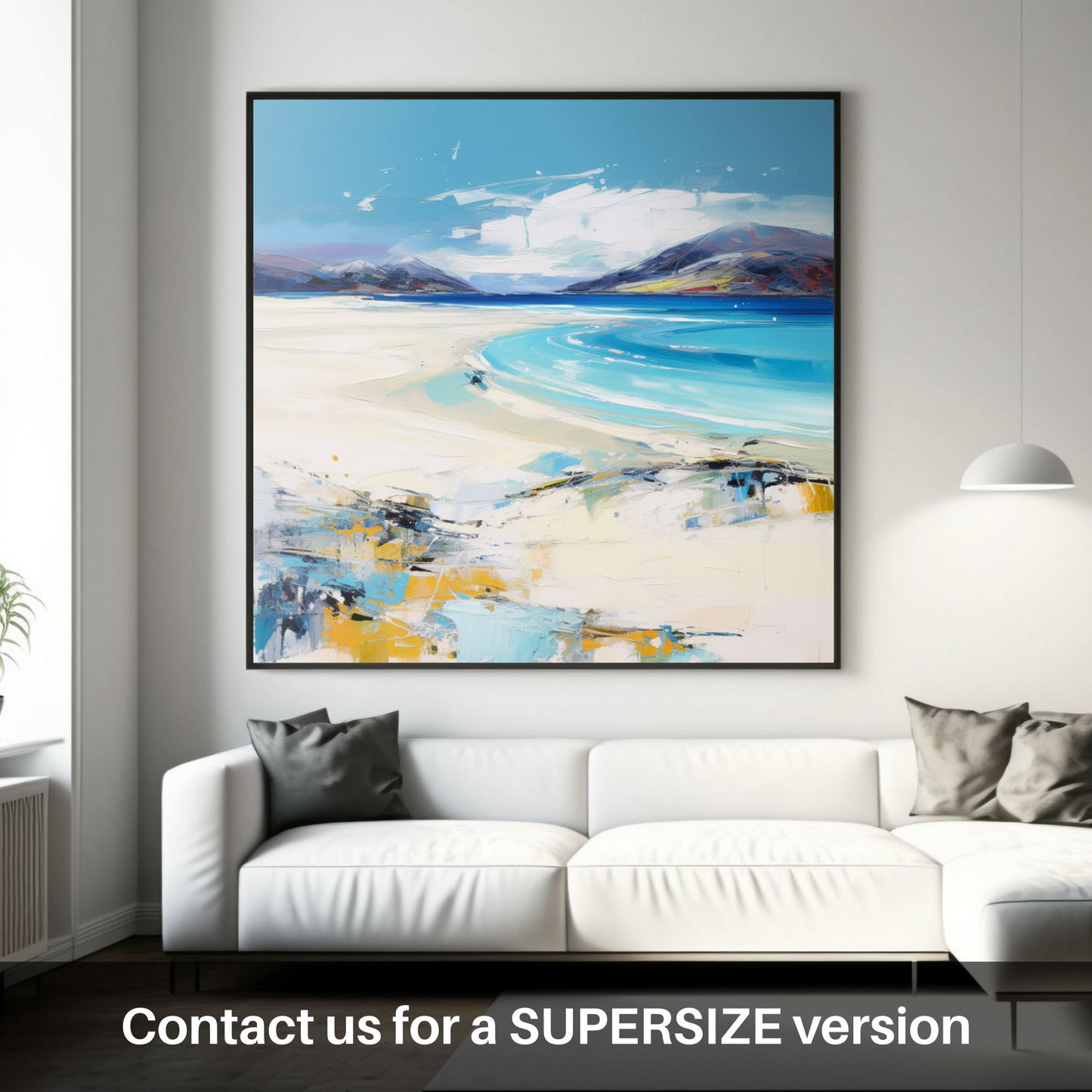 Huge supersize print of Luskentyre Beach, Isle of Harris