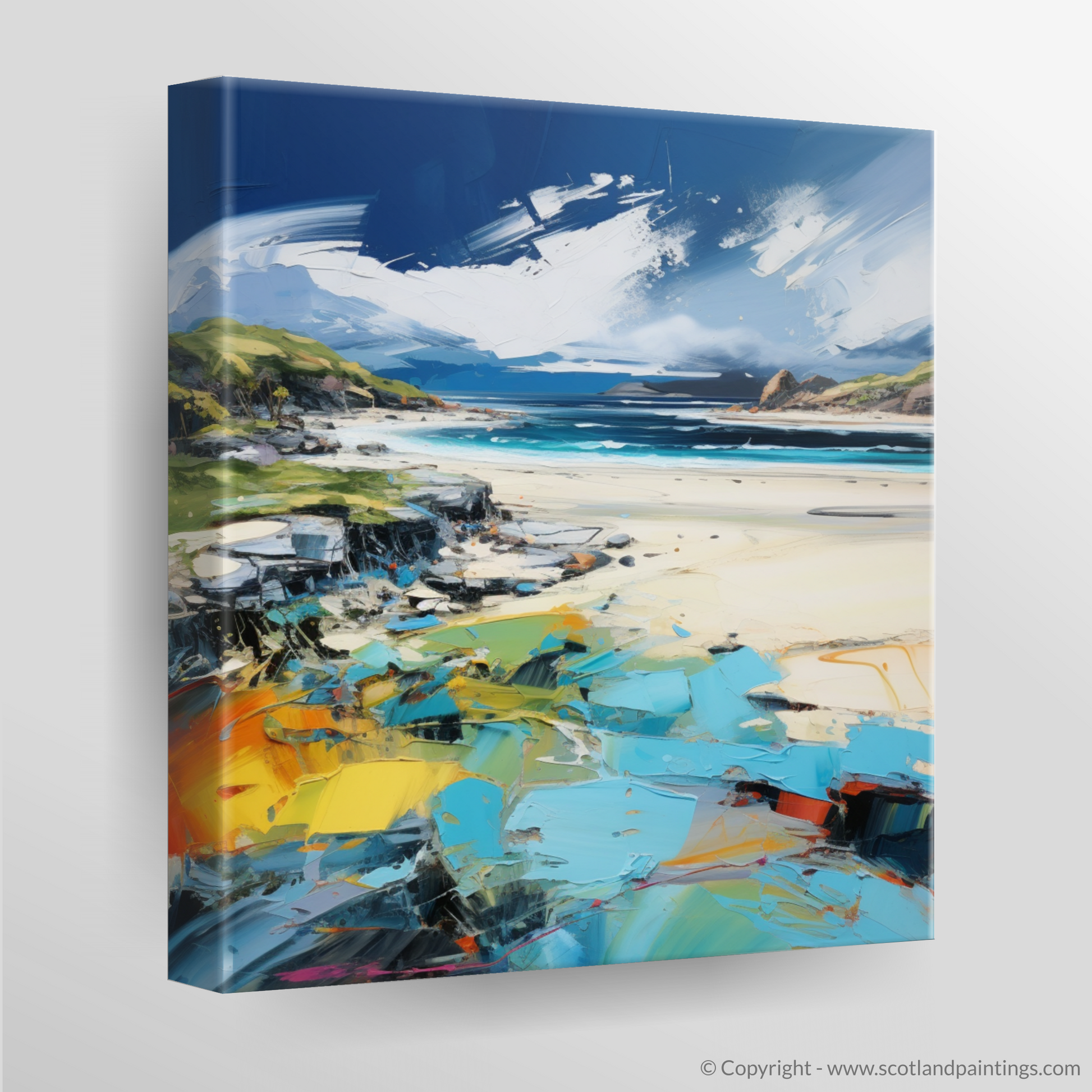 Canvas Print of Camusdarach Beach, Arisaig