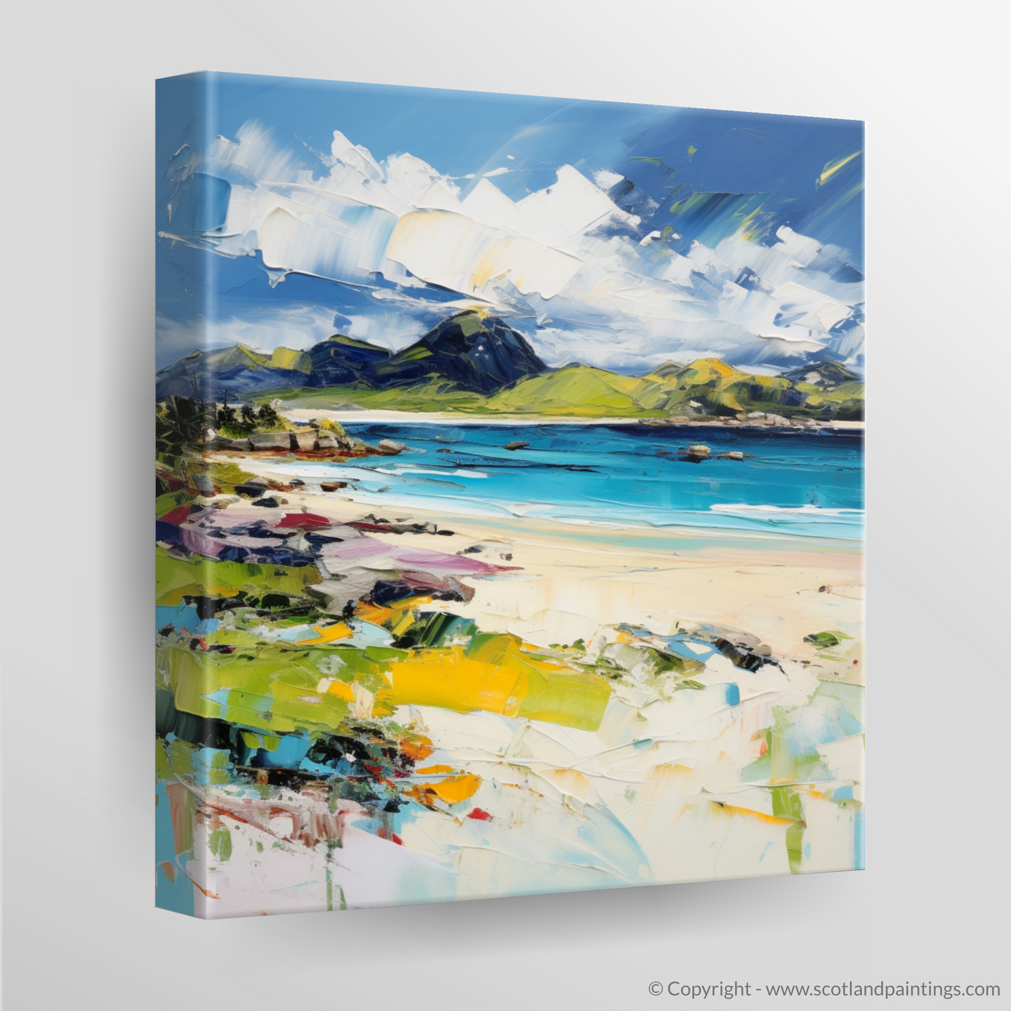 Canvas Print of Camusdarach Beach, Arisaig